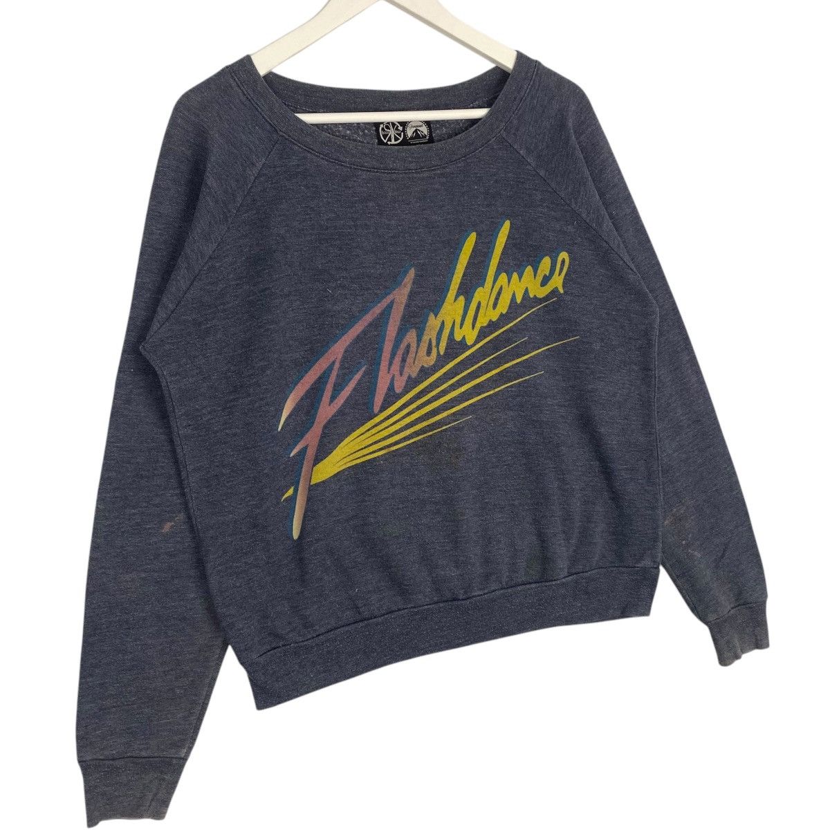 Vintage Vintage Flashdance Crewneck Sweatshirt Gray Pullover Size M Size US M / EU 48-50 / 2 - 3 Thumbnail