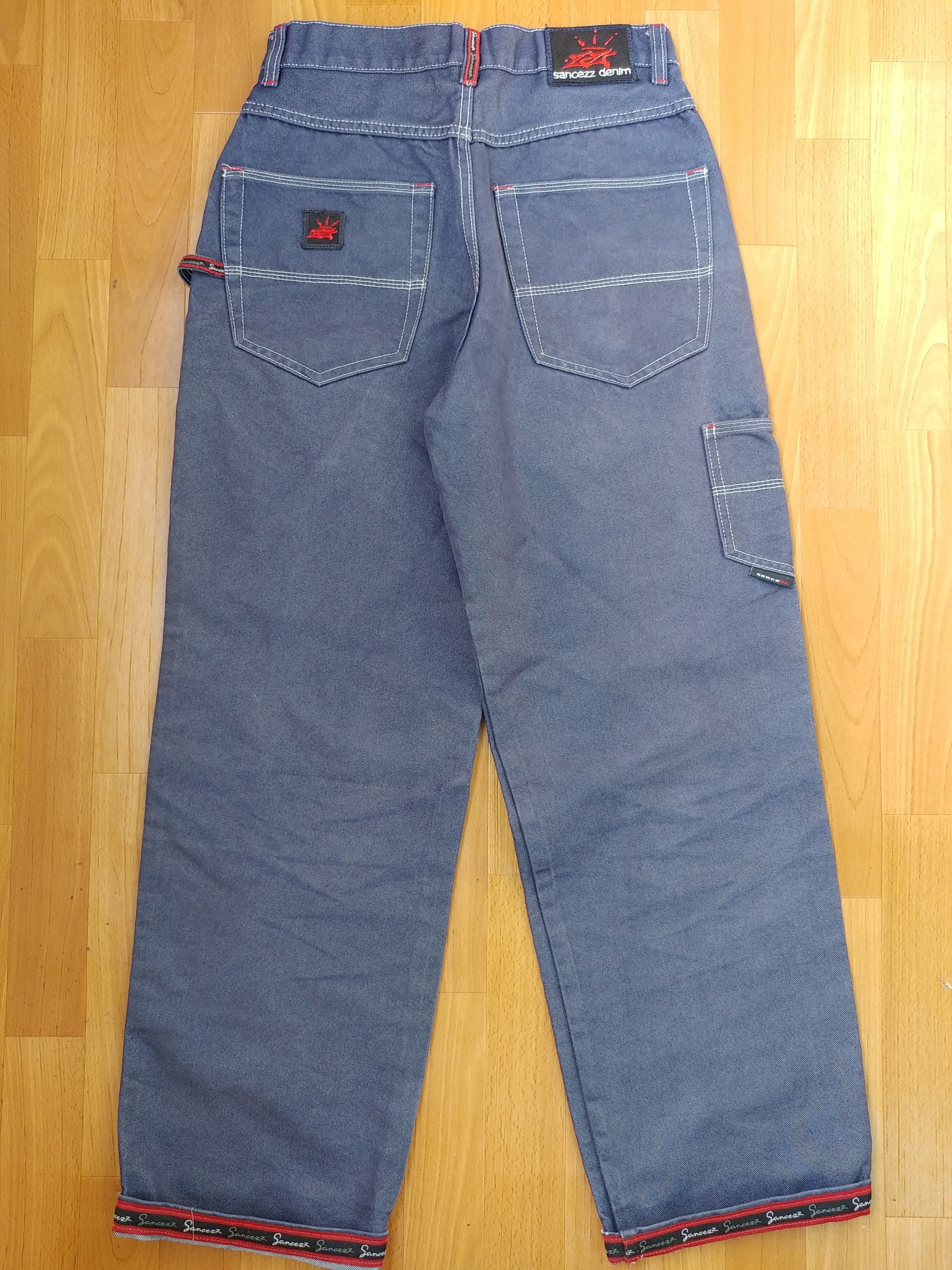 Other Sancezz jeans, vintage hip hop pants, 90s hip-hop size 28 Size US 28 / EU 44 - 1 Thumbnail