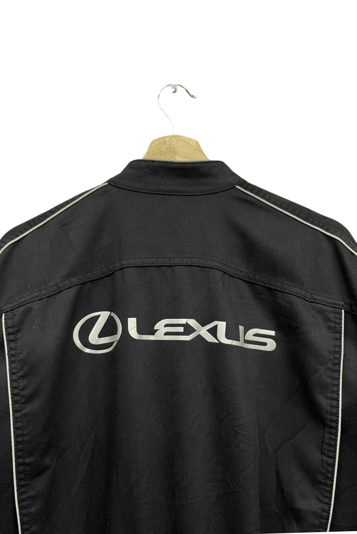 🏁Vintage LEXUS TOM'S TOYOTA JAPAN Black Coverall Jumpsuit