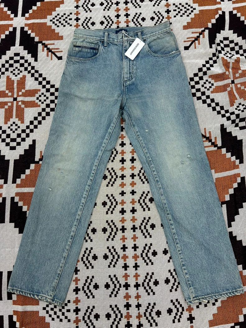 Descendant DCDT DESCENDANT Okayama Distressed Denim Pants Size US 30 / EU 46 - 1 Thumbnail