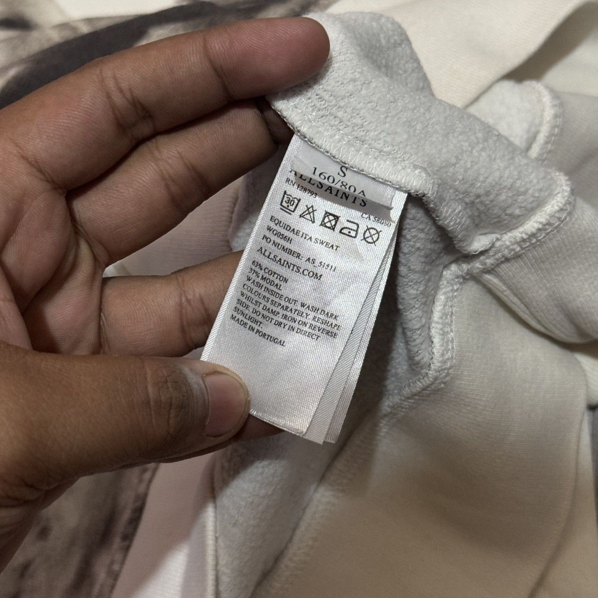 Allsaints Allsaints Horse Race Sweatshirt Size US S / EU 44-46 / 1 - 3 Thumbnail
