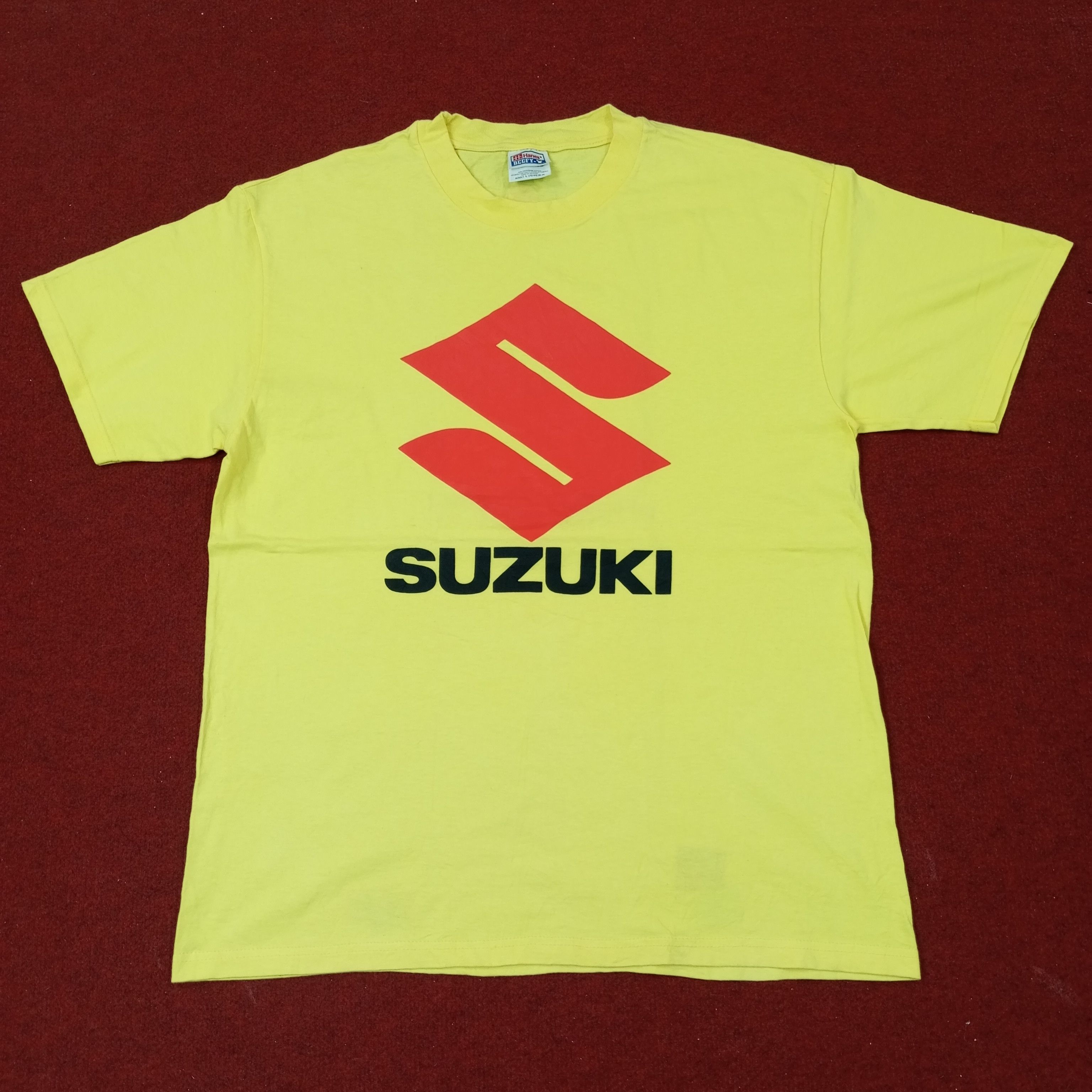 Japanese Brand Suzuki Japanese Brand Motorsports Vintage Tshirt c239n26 Size US L / EU 52-54 / 3 - 1 Thumbnail