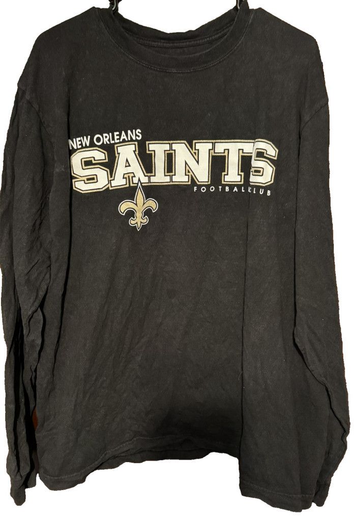 Reebok New Orleans Saints Reebok Long Sleeve tee shirt Men size XL Size US XL / EU 56 / 4 - 1 Thumbnail