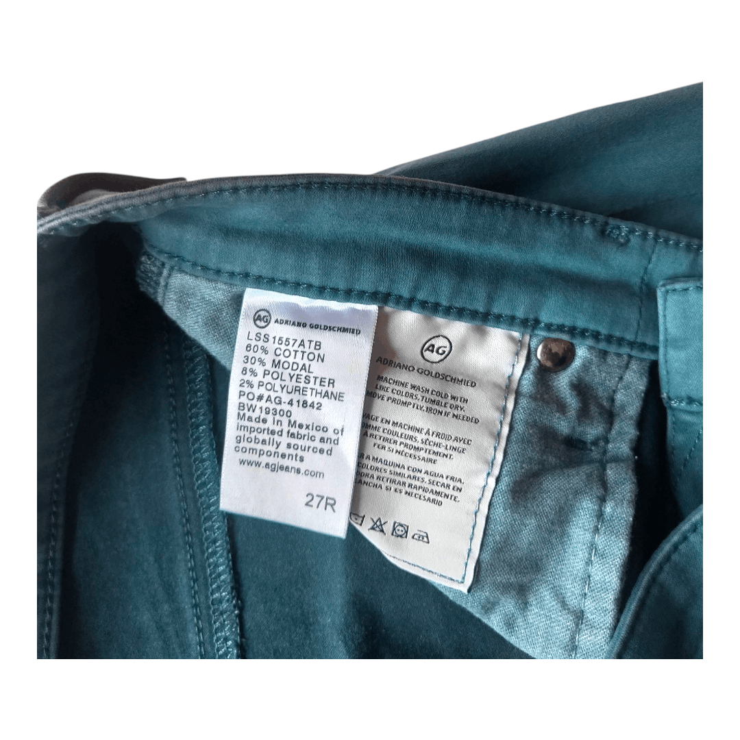 AG Adriano Goldschmied Long Pants Skinny Jeans Adriano Goldschmied Size 27" / US 4 / IT 40 - 4 Thumbnail