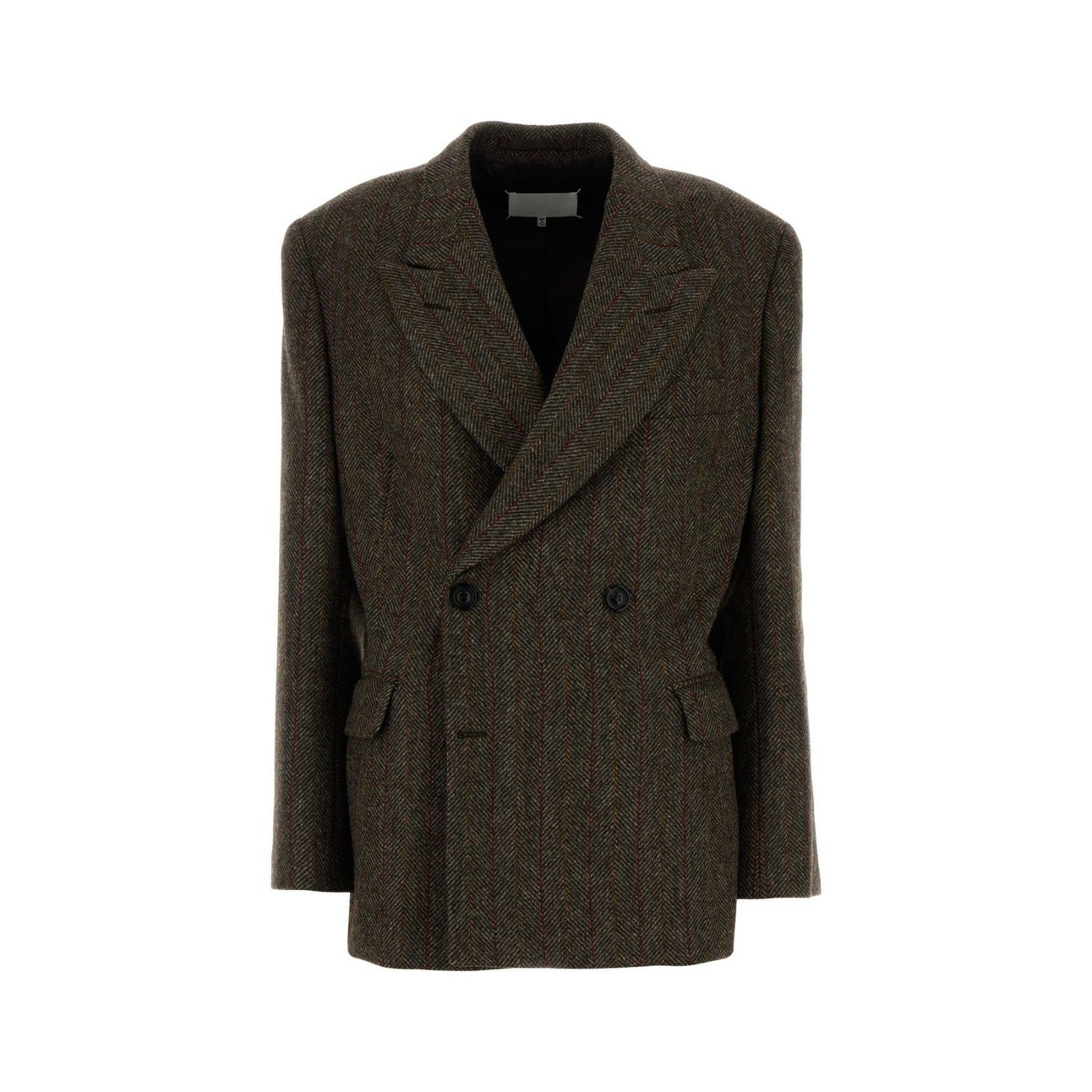 MAISON MARGIELA Embroidered Wool Blazer Jacket New (Women's