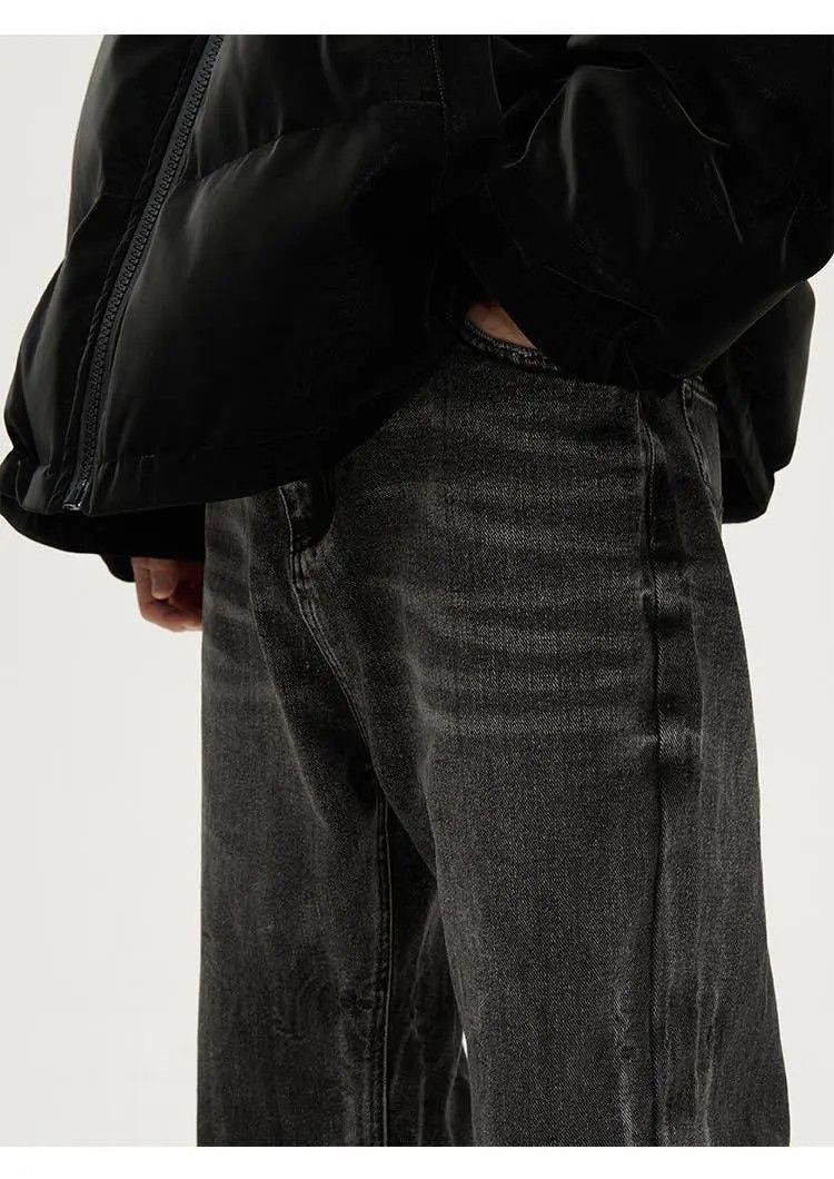 Japanese Brand × Jean Faded Black Ripped Flare jeans Size US 34 / EU 50 - 2 Thumbnail