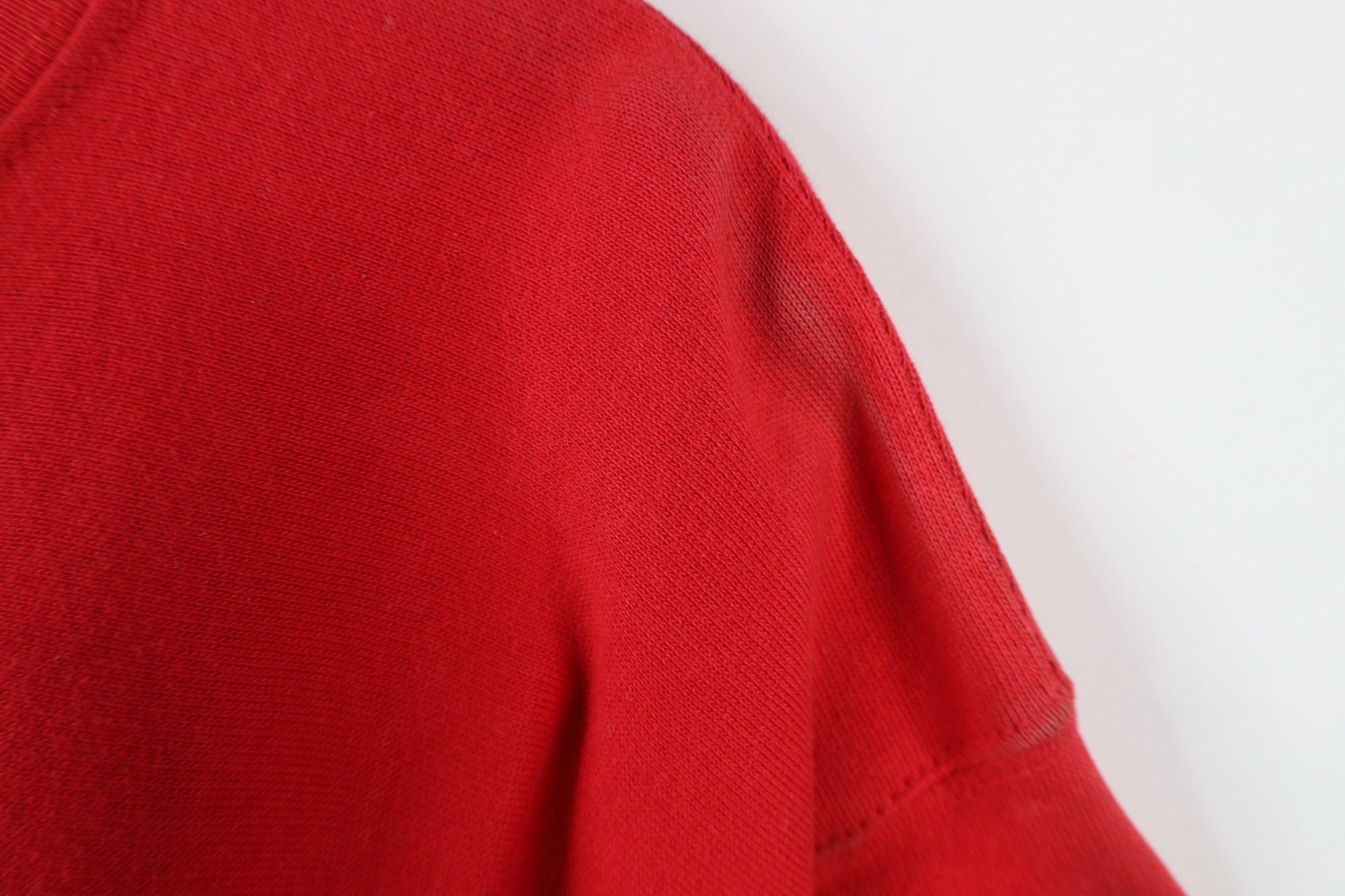 Vintage Vintage 90s Heavy Ohio State University Sweatshirt Red Size US S / EU 44-46 / 1 - 9 Thumbnail