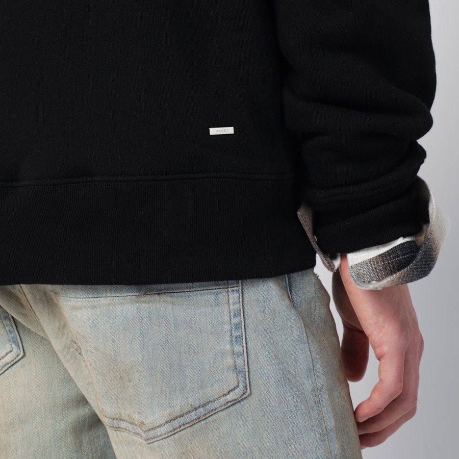 Amiri o1d2blof0226 Logo Hoodie in Black Size US S / EU 44-46 / 1 - 4 Thumbnail
