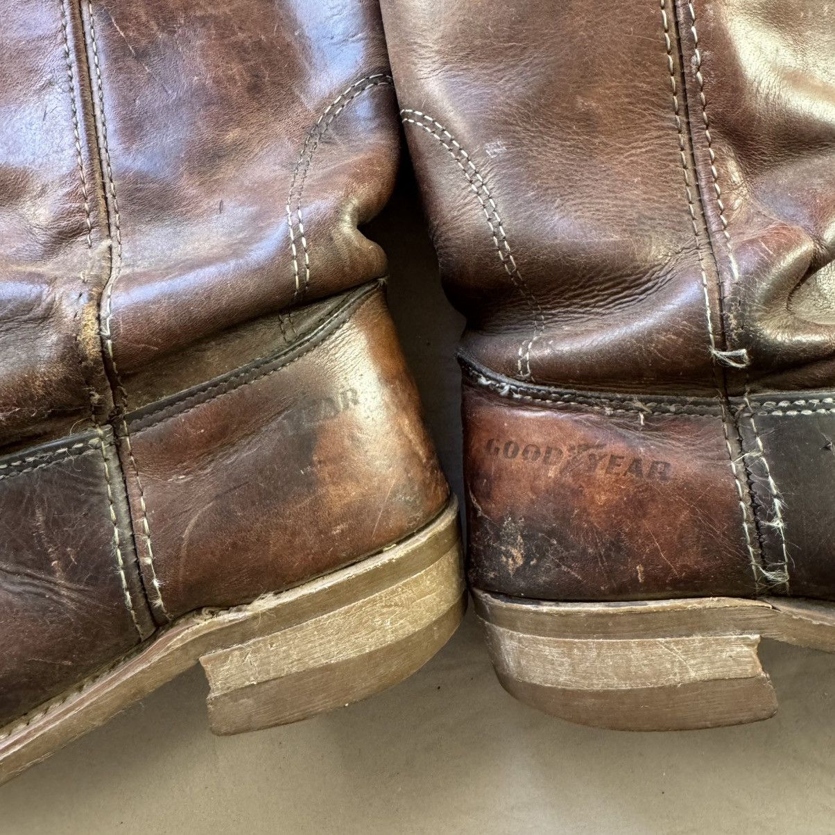 Other Vintage Good Year Western Cowboy Boots Size US 7 / EU 40 - 3 Thumbnail