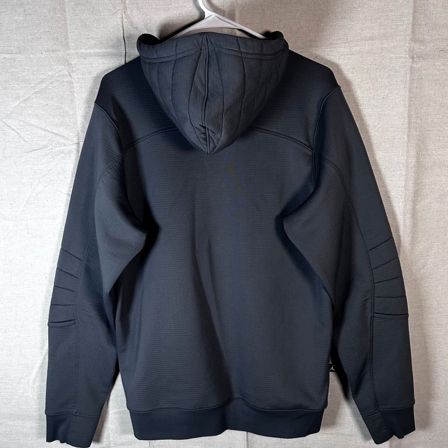 Jordan Brand Jordan Mens Hoodie Gray Full Zip Athletic Training Pockets Logo Zipper Size M Size US M / EU 48-50 / 2 - 3 Thumbnail