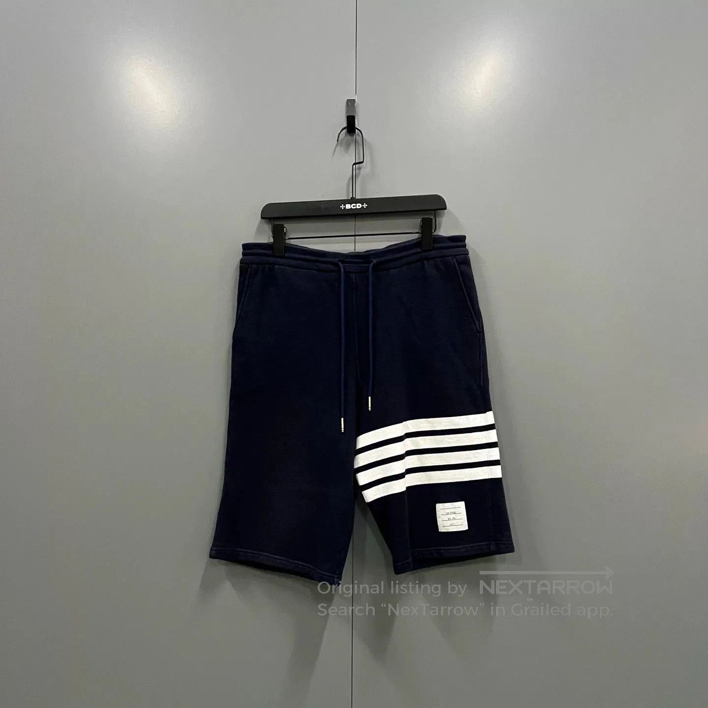Thom Browne thom browne navy stripe shorts size 3. Size US 32 / EU 48 - 1 Thumbnail