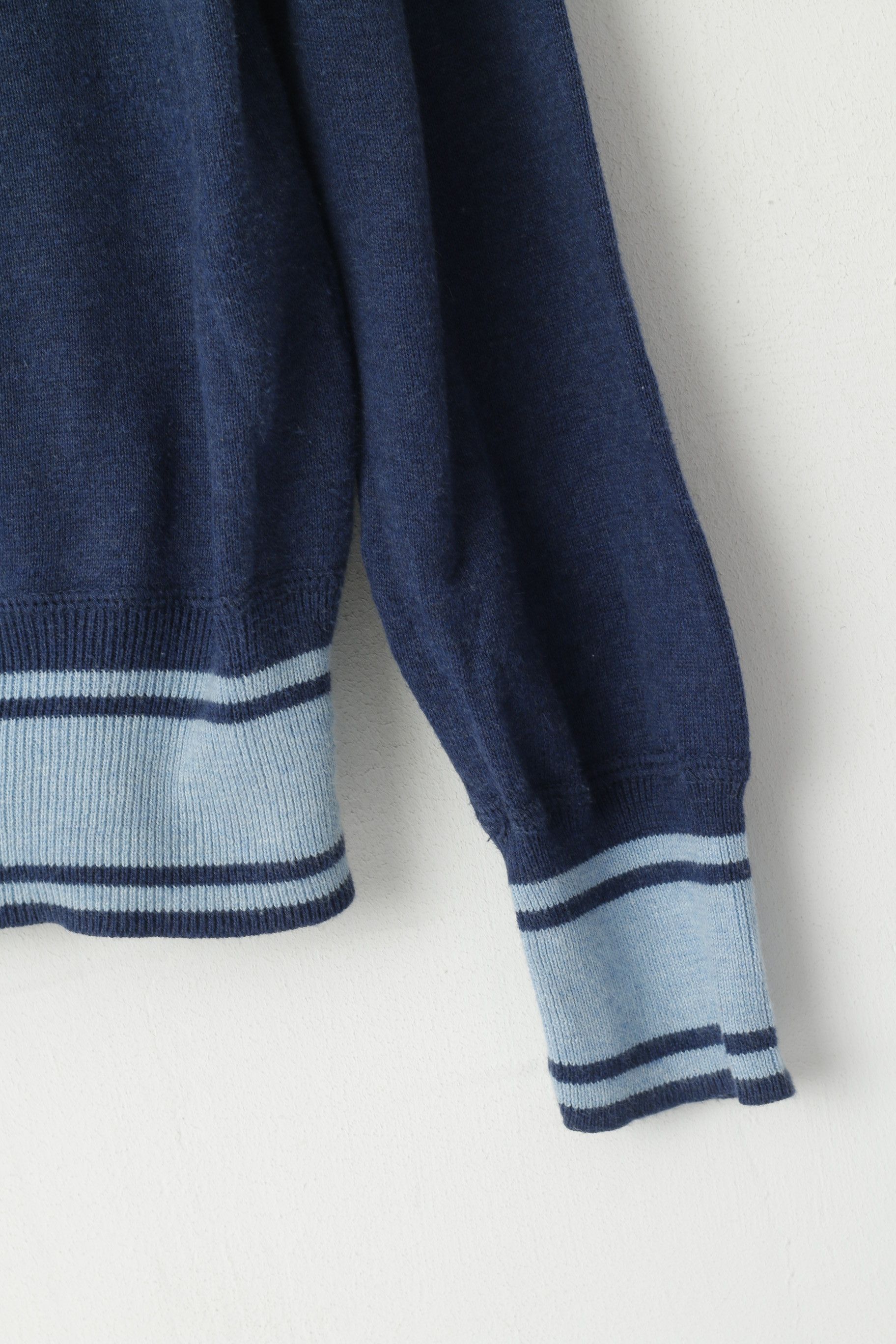 Levi's Levi's Men XL (L) Jumper Navy Cotton Knit 6609 Size US L / EU 52-54 / 3 - 7 Thumbnail