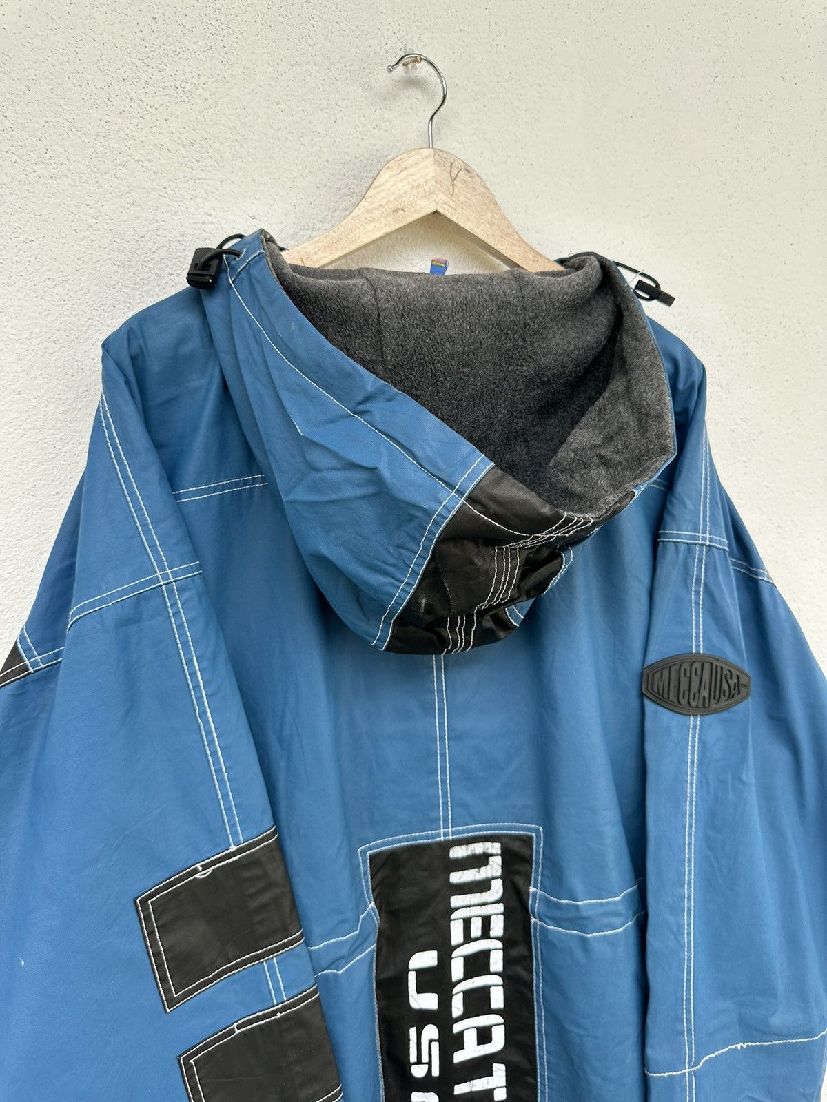 Mecca × Vintage Rare Vintage Mecca Half Zipper Jacket Size US XL / EU 56 / 4 - 4 Thumbnail