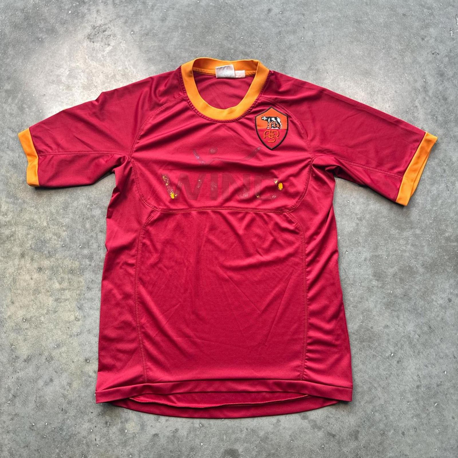 Other AS Roma Italian Serie A Futbol/Soccer Red And Yellow Kit Size US M / EU 48-50 / 2 - 1 Thumbnail