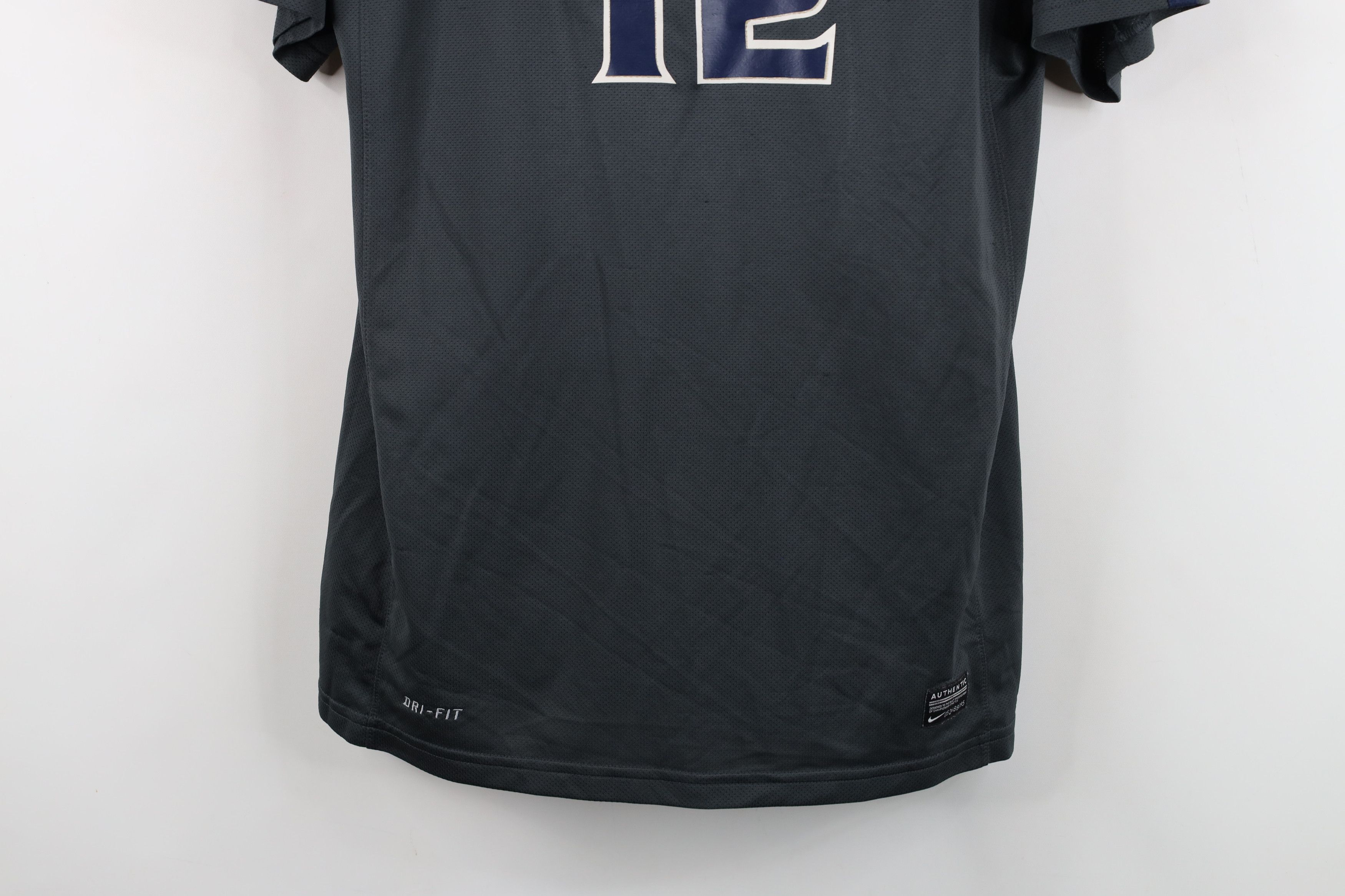 Nike Nike Game Worn University of Toledo Soccer Jersey Gray #12 Size US S / EU 44-46 / 1 - 3 Thumbnail