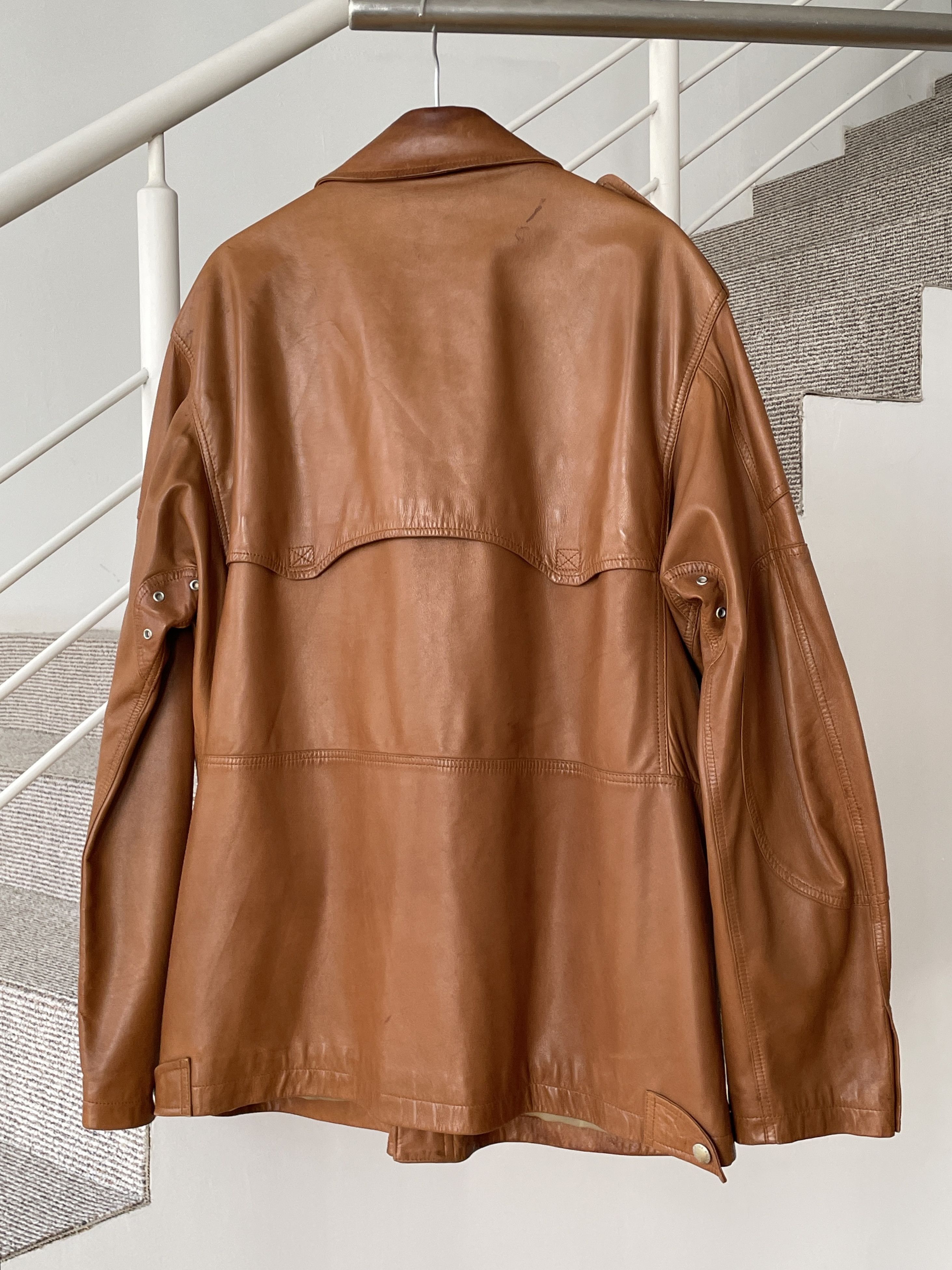 Polo Ralph Lauren RALPH LAUREN Jacket Field Motorcycle Coat Lambskin ...