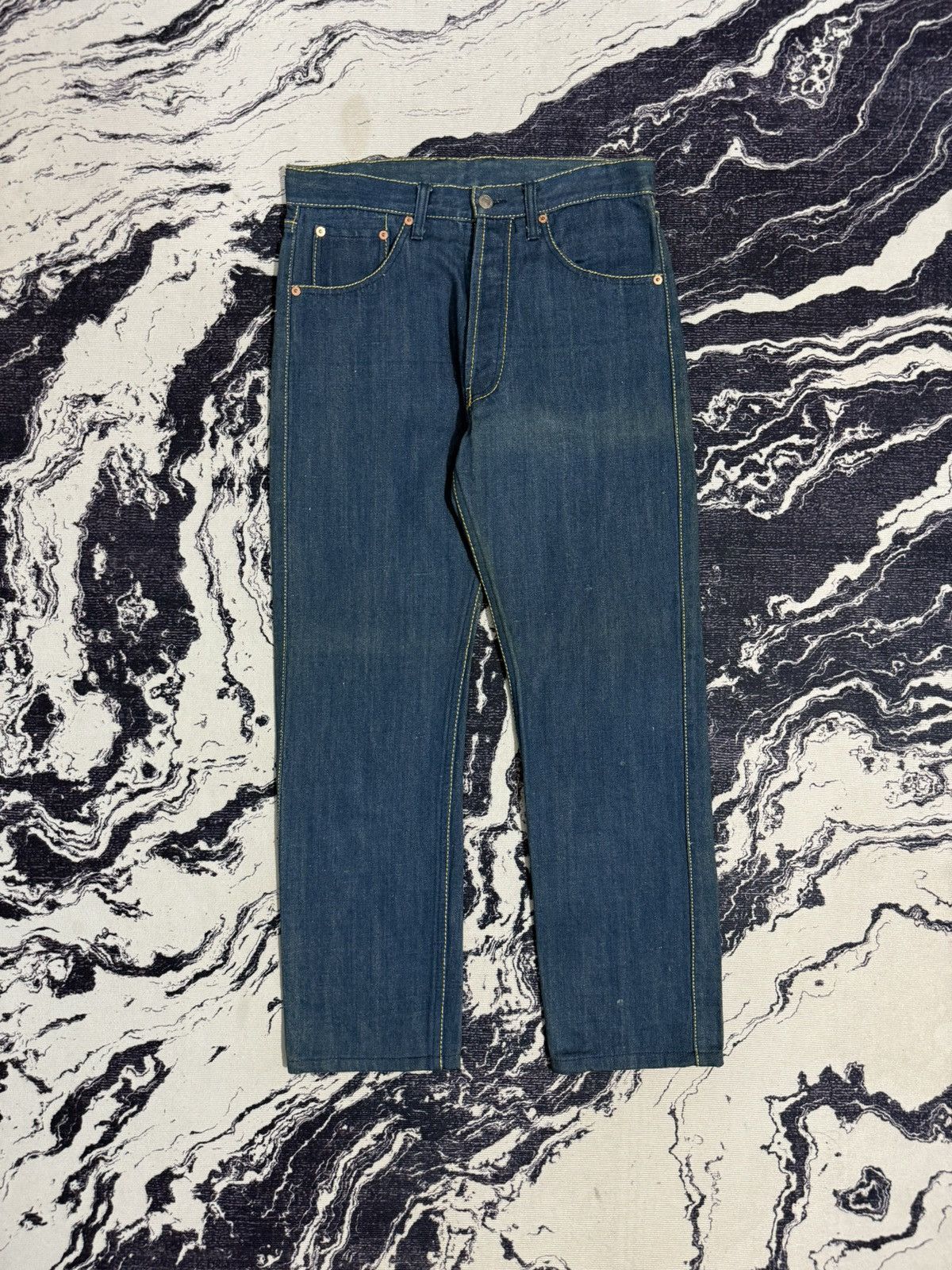 Japanese Brand Sabi sabi deluxe japanese brand jeans Size US 29 - 6 Thumbnail