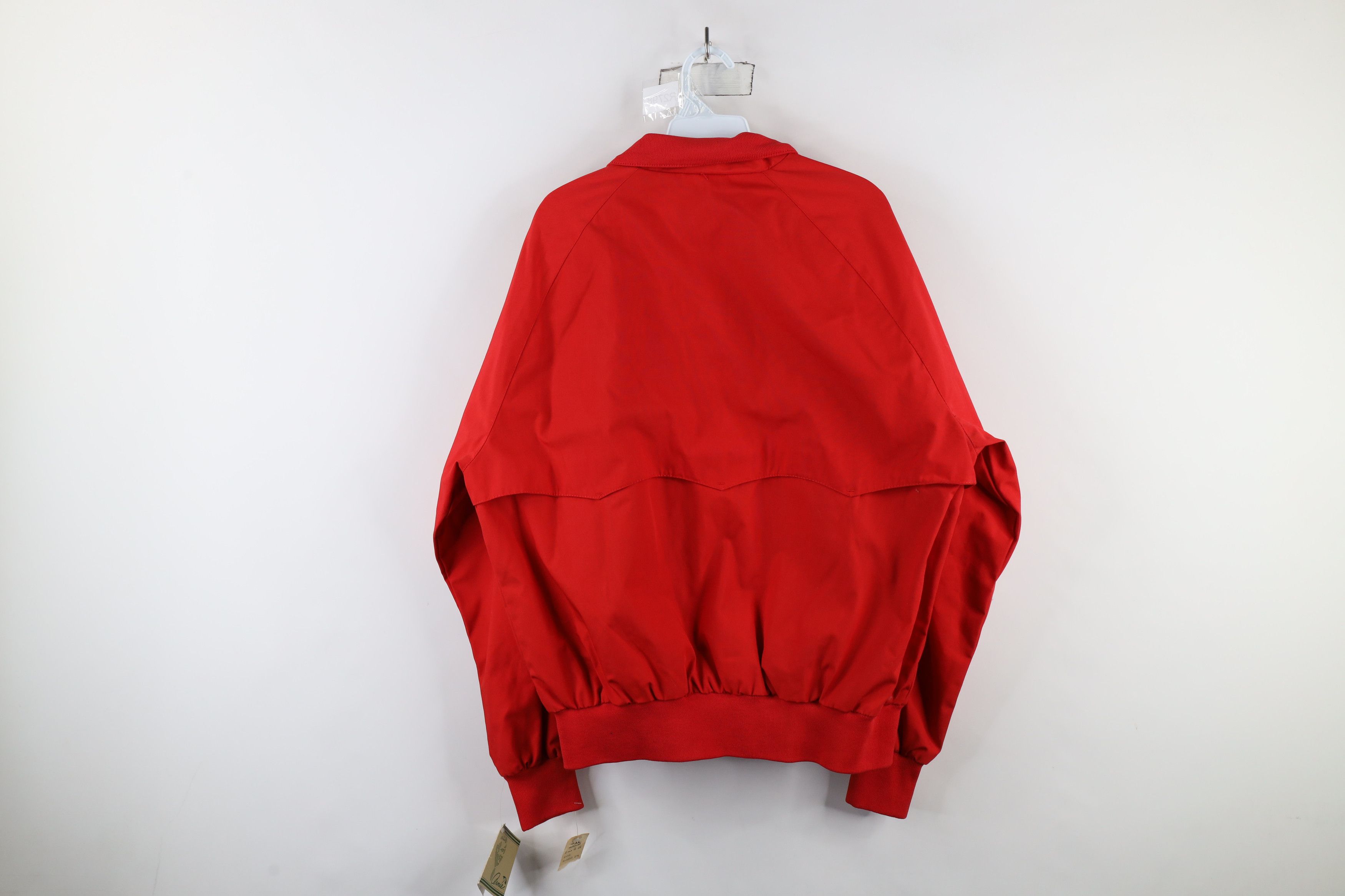 Vintage Deadstock Vintage 70s Streetwear Racer Bomber Jacket Red Size US XL / EU 56 / 4 - 14 Thumbnail