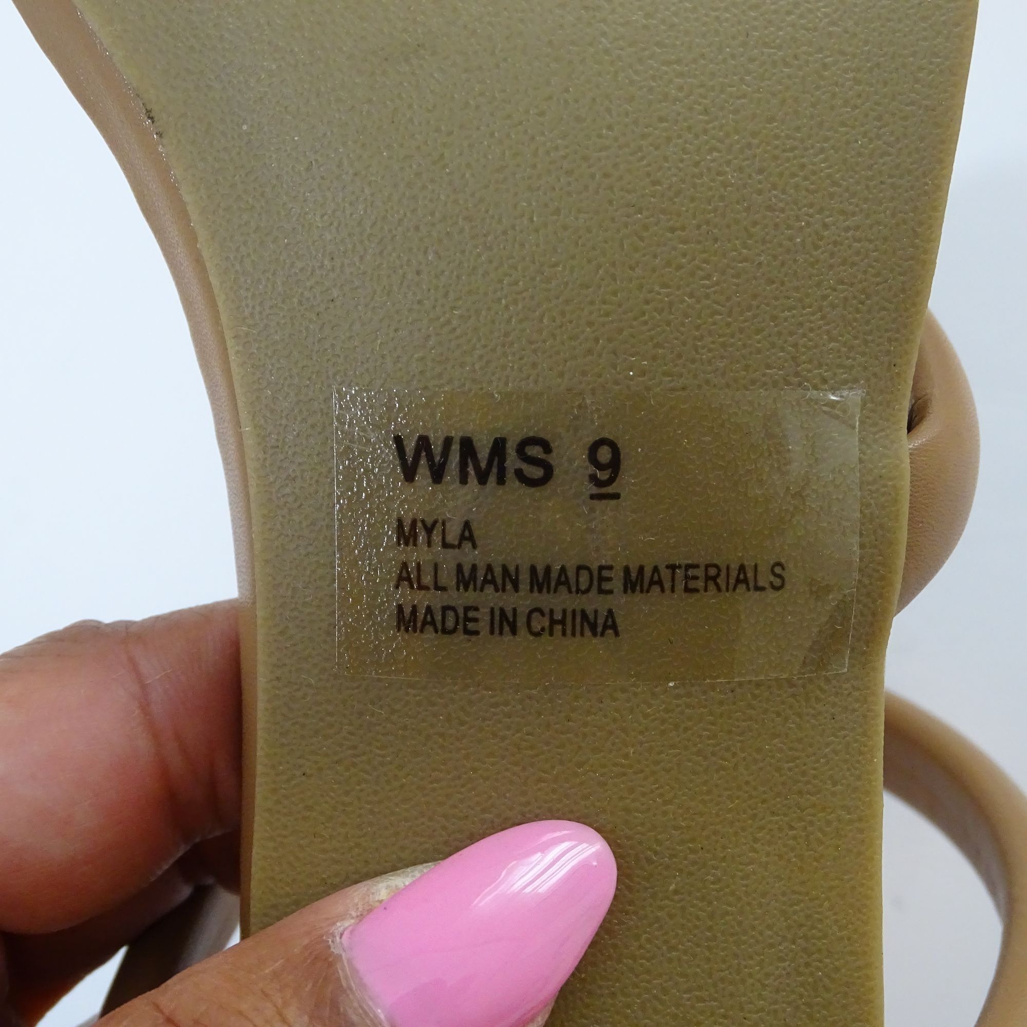 Dolce Vita Dolce Vita Myla Block Heel Sandal Women Size 9 Tan Open Toe Size US 9 / IT 39 - 8 Thumbnail
