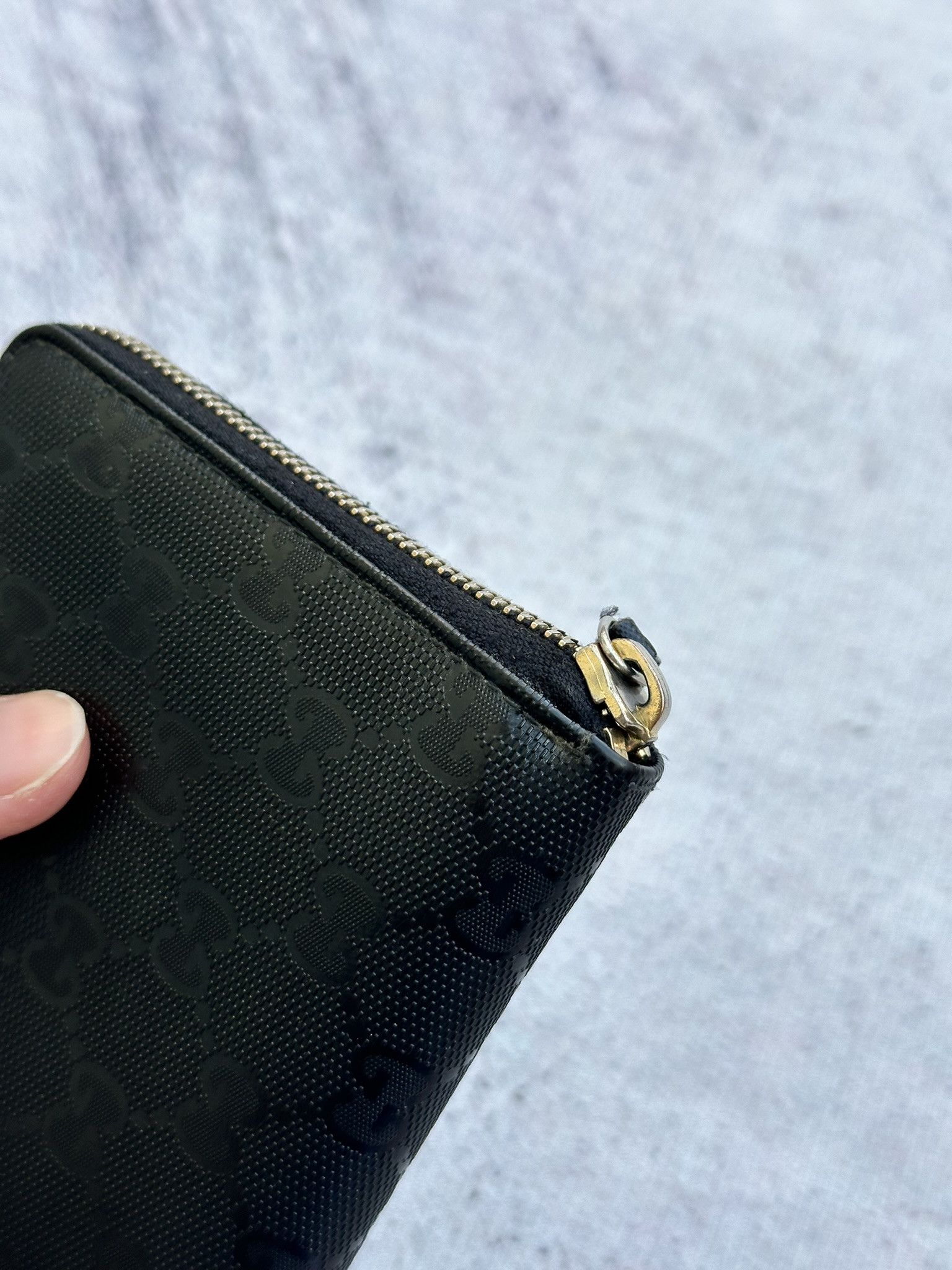 Gucci Gucci Long Wallet Imprime GG Monogram Shiny Canvas Size ONE SIZE - 9 Thumbnail