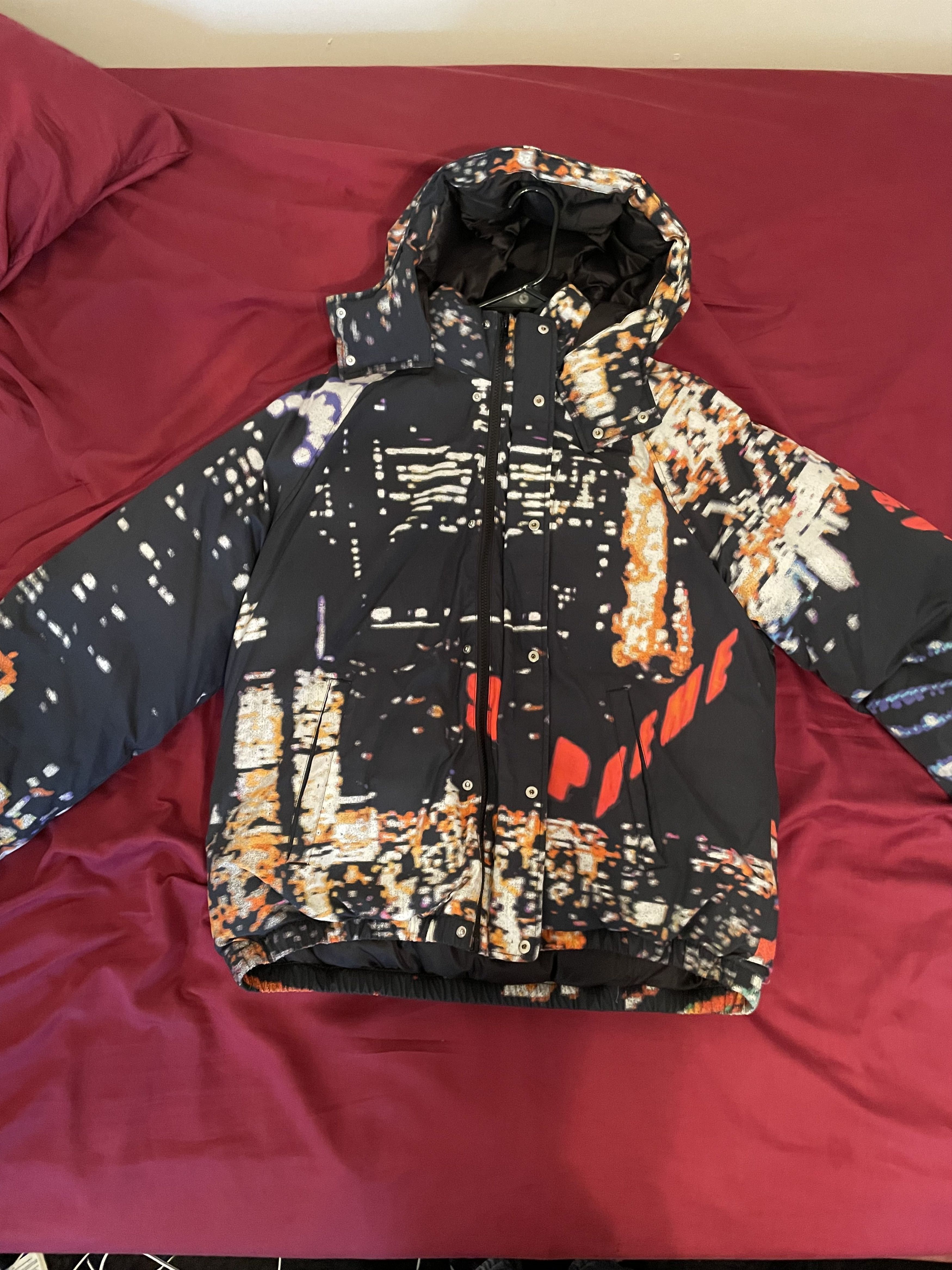 Supreme Supreme City Lights Puffy Jacket | Grailed