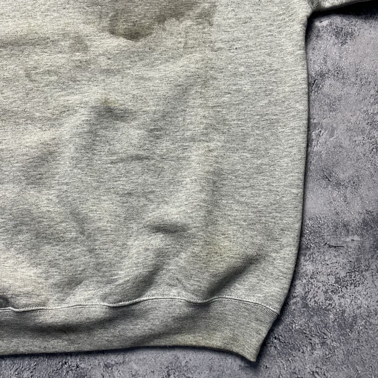 Nike Vintage Nike Big Swoosh Central Logo Sweatshirt Streetwear Size US XL / EU 56 / 4 - 7 Thumbnail