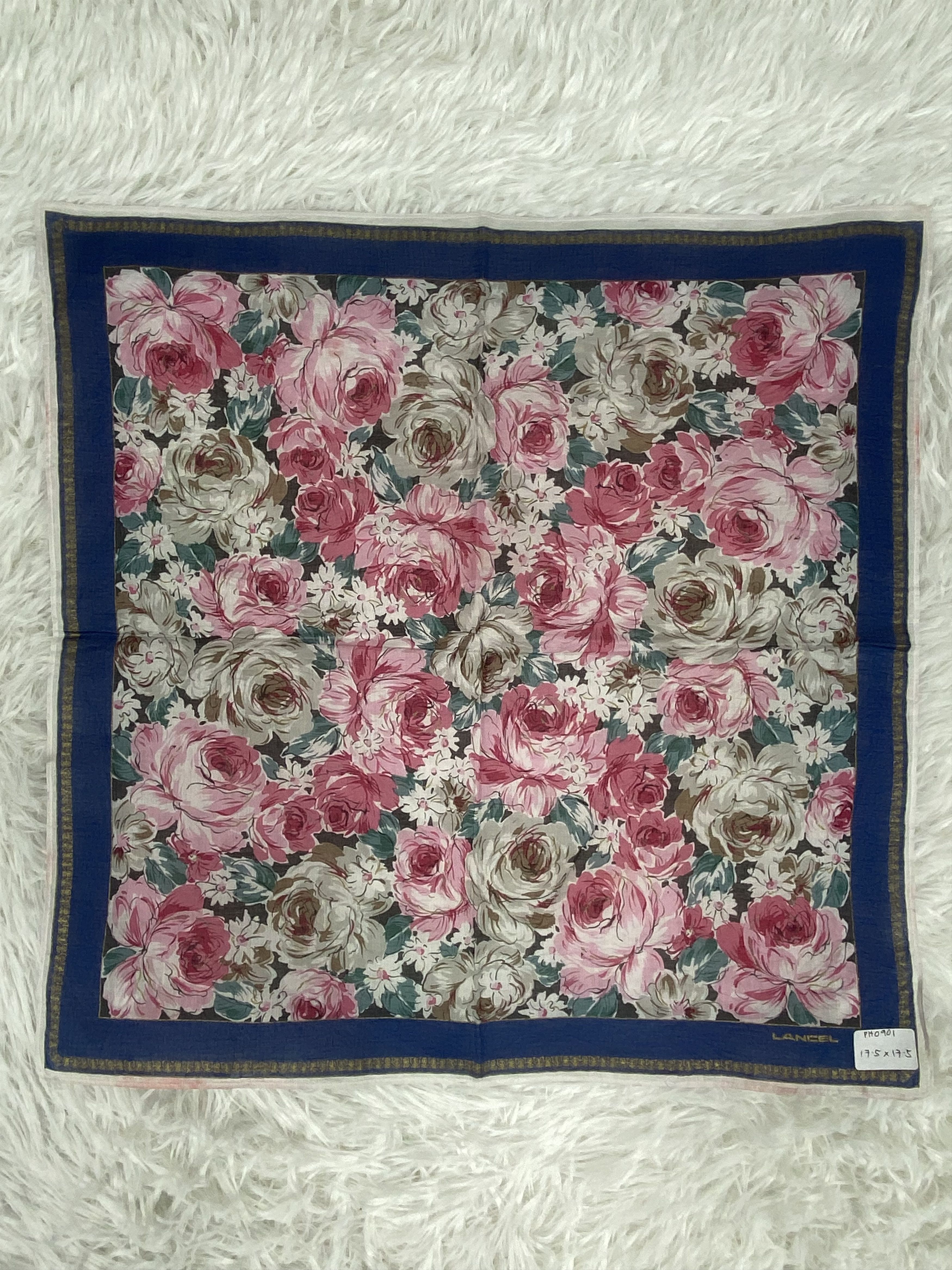 Lancel × Vintage Vintage Lancel Handkerchief Neckerchief PH0901 Size ONE SIZE - 3 Thumbnail