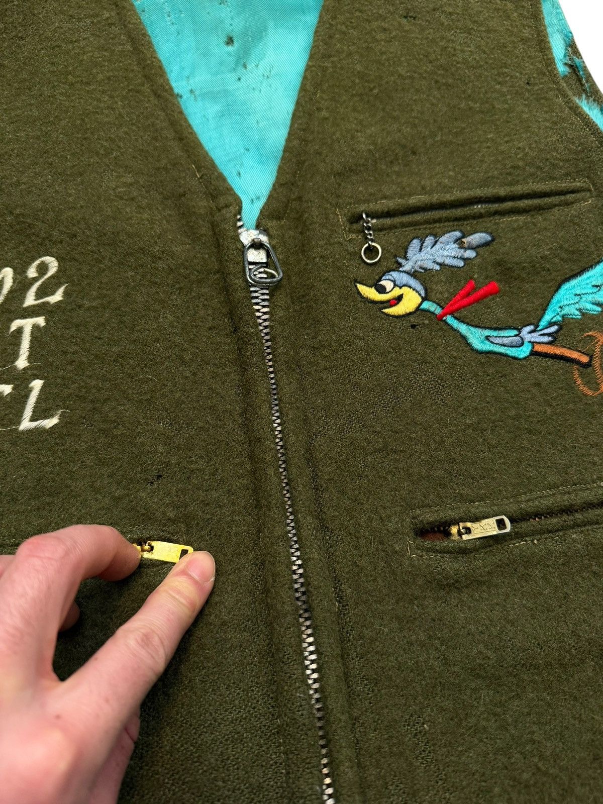 Vintage 1960’s Korea War Souvenir Wool Vest Size US M / EU 48-50 / 2 - 6 Thumbnail