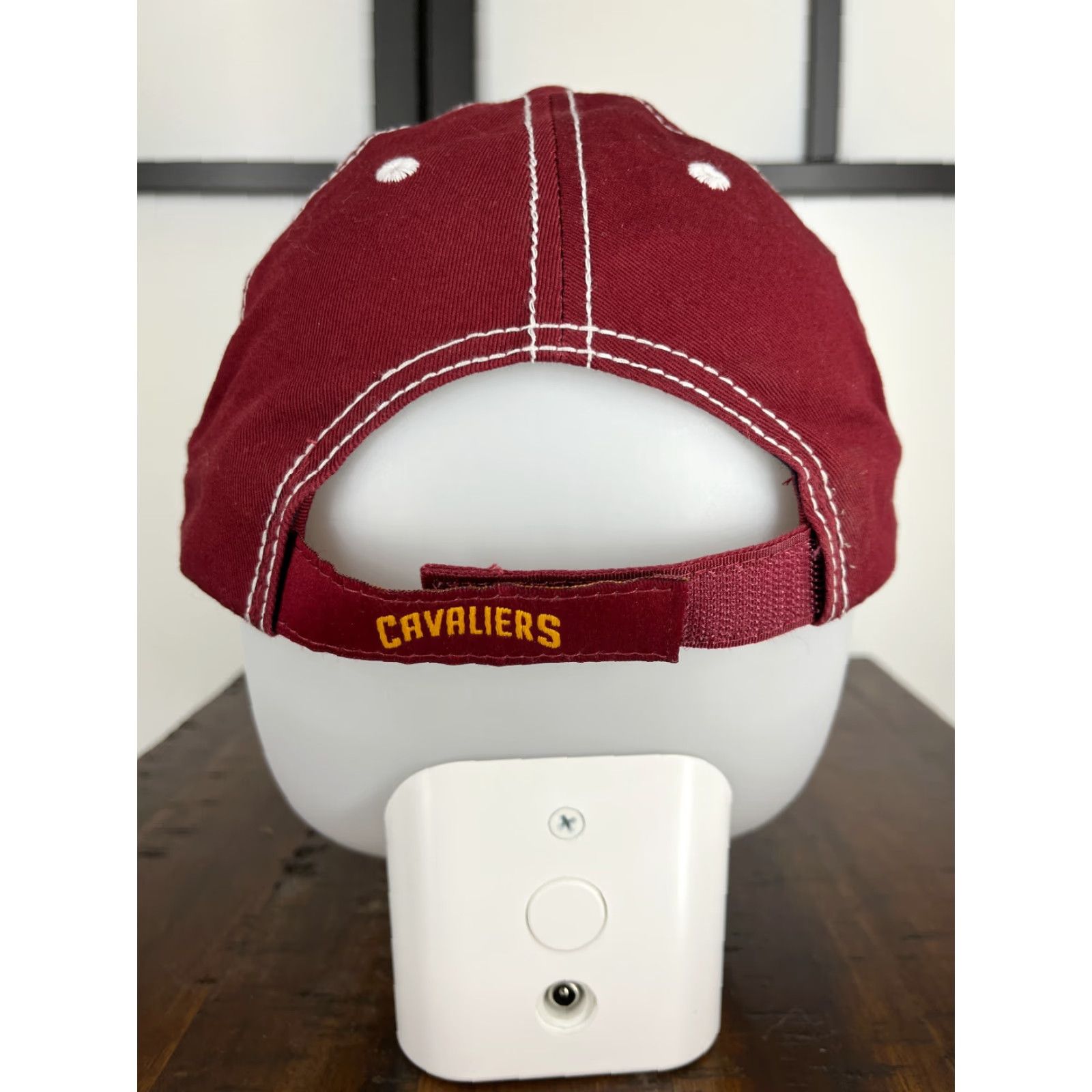 NBA Cleveland Cavaliers Hat Cap Adjustable Strap Back Adult One Size Blue Red Cotton Basketball Cap Nike? Size ONE SIZE - 6 Thumbnail