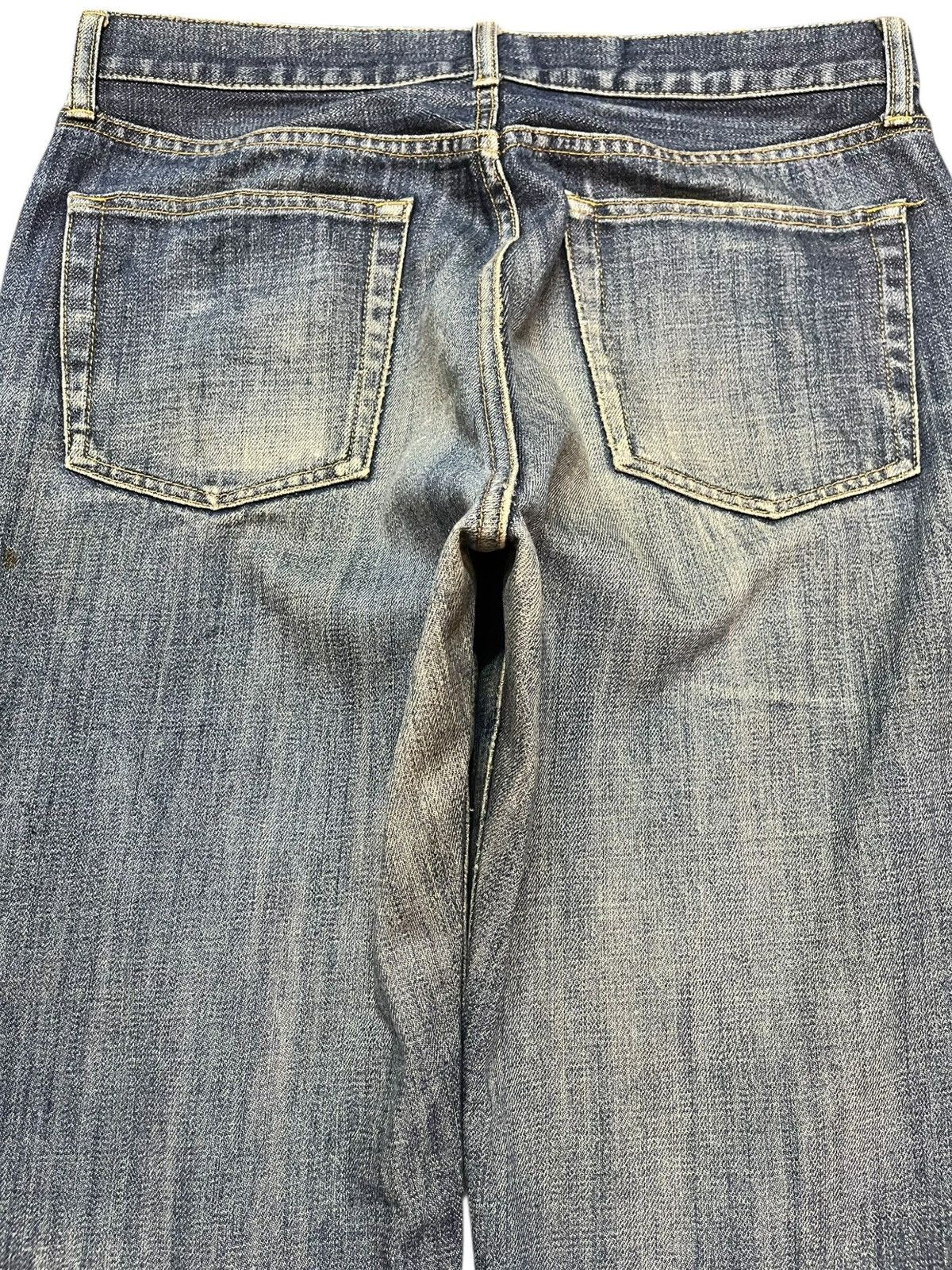 Uniqlo Vintage Uniqlo Mudwash Whiskers Denim Size US 31 - 6 Thumbnail