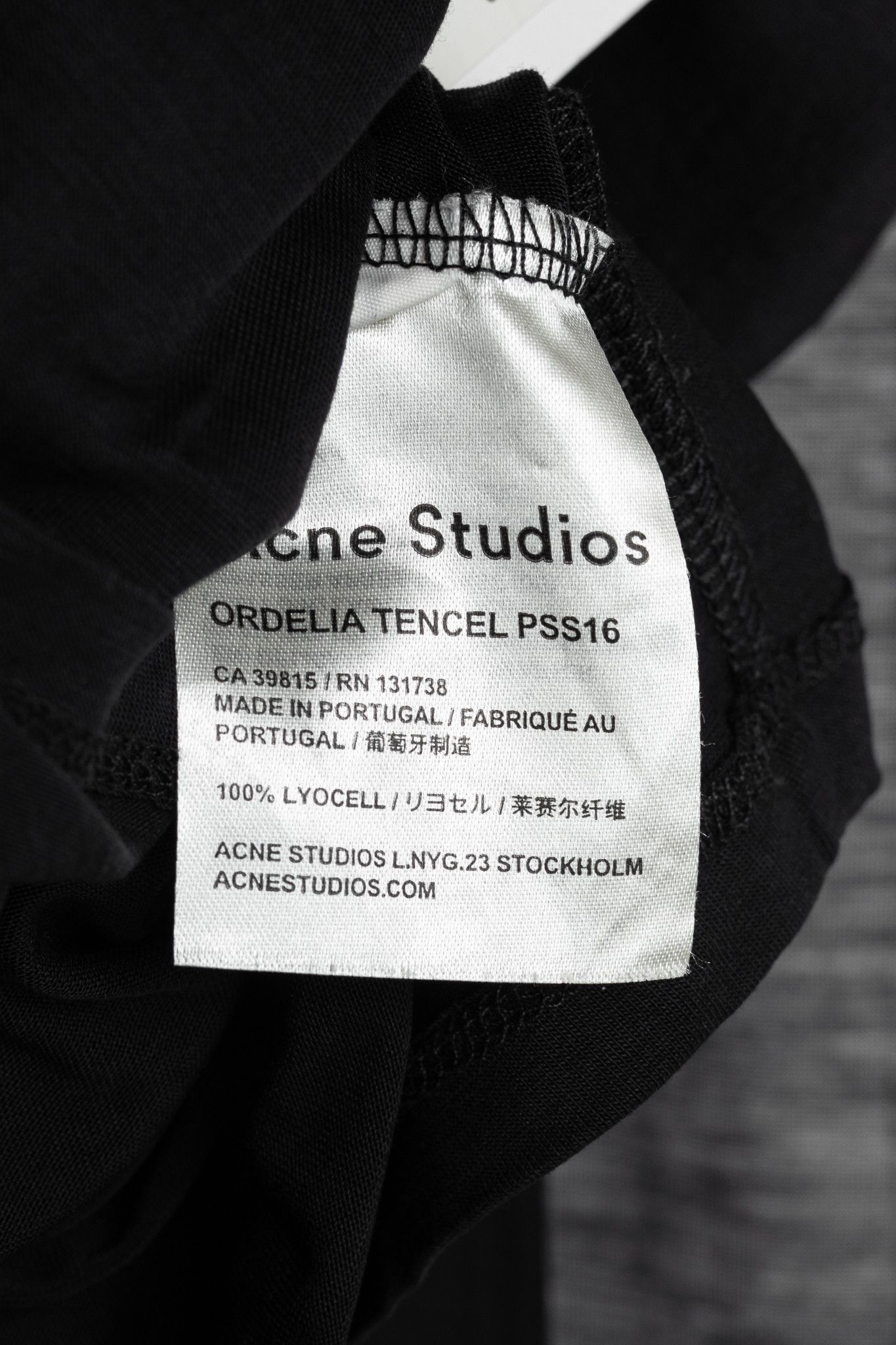Acne Studios Acne Studios Ordelia Black Tencel Asymmetrical Tank Dress Size S / US 4 / IT 40 - 7 Thumbnail