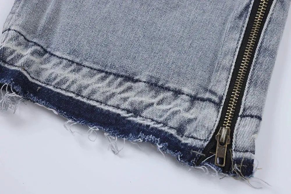 Japanese Brand × Jean Embroidered Stack Blue JEans Size US 28 / EU 44 - 5 Thumbnail