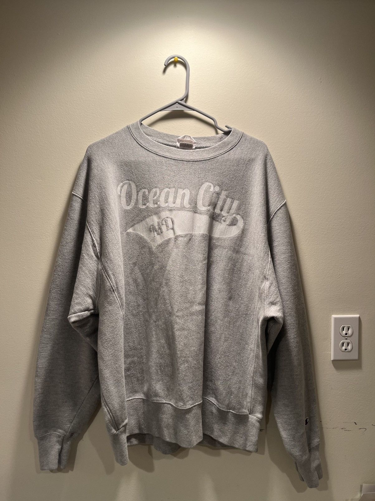 Champion Champion Ocean City MD Light grey Long Sleeve Size US XL / EU 56 / 4 - 1 Thumbnail