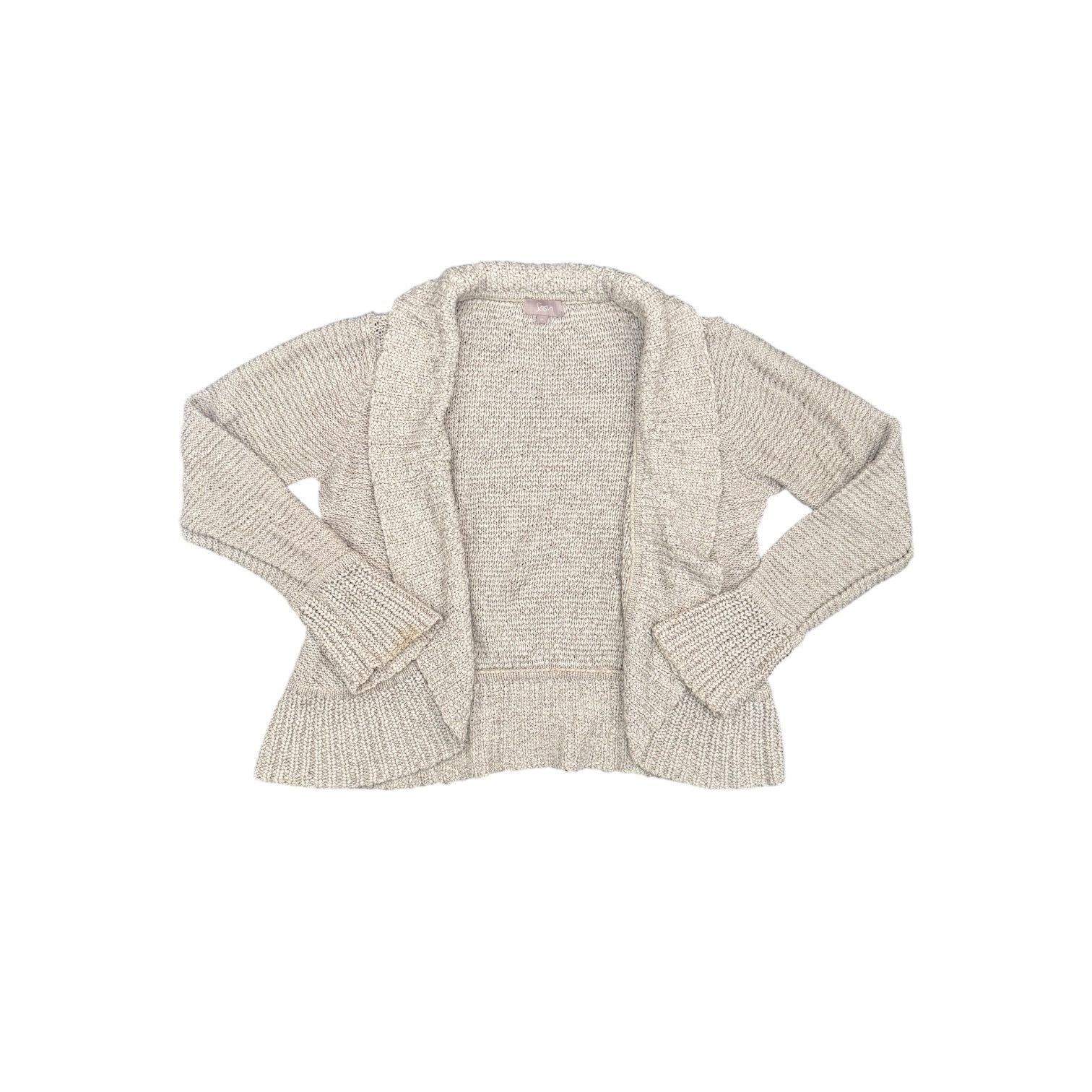 Other Soon Ecru and Gold Women’s Open Front Cardigan Size 14 Size XL / US 12-14 / IT 48-50 - 1 Thumbnail