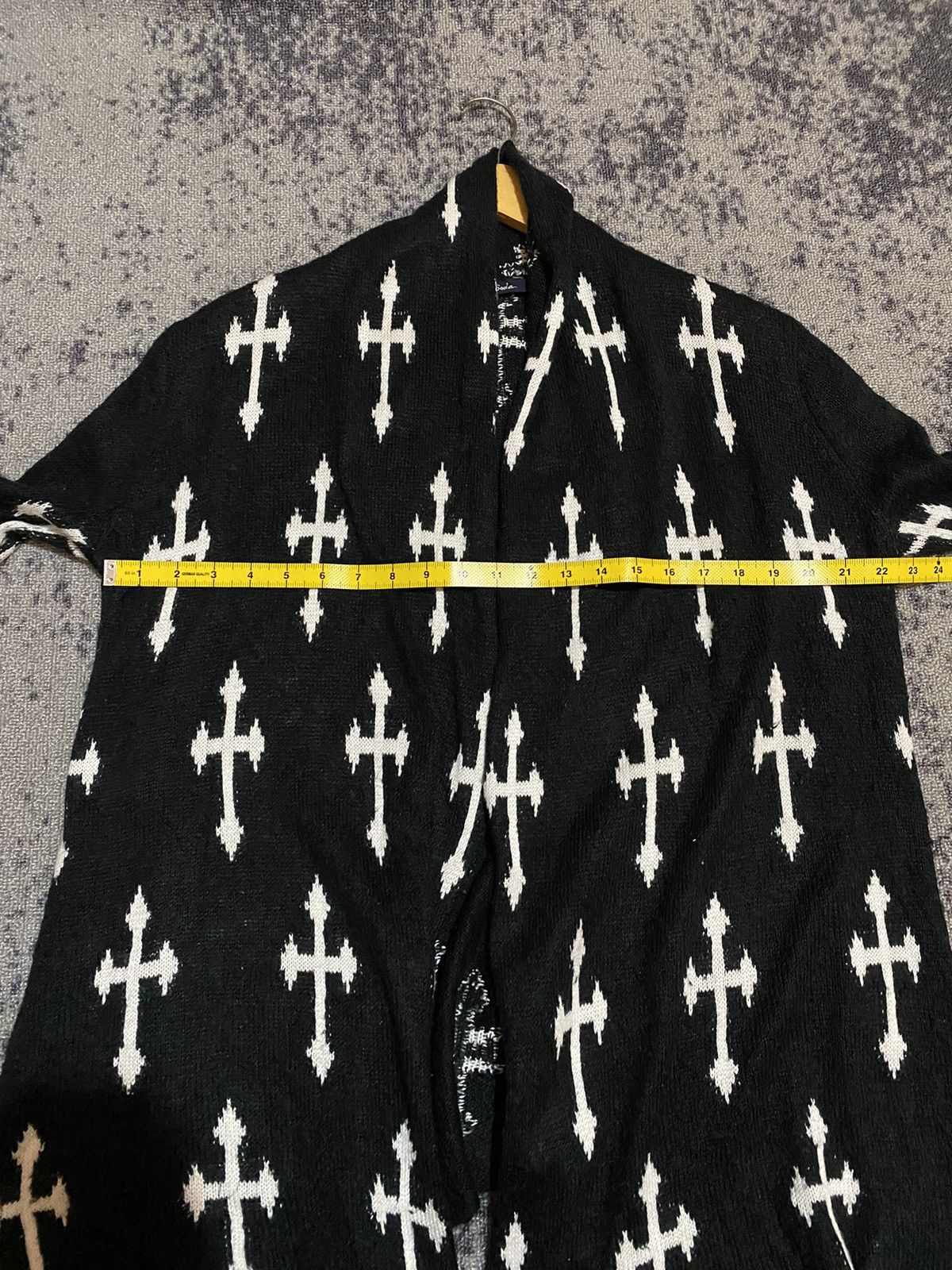 Hysteric Glamour × If Six Was Nine × Japanese Brand Y2k Neon Soda cross ifsixwasnine long cardigan Size US L / EU 52-54 / 3 - 10 Thumbnail