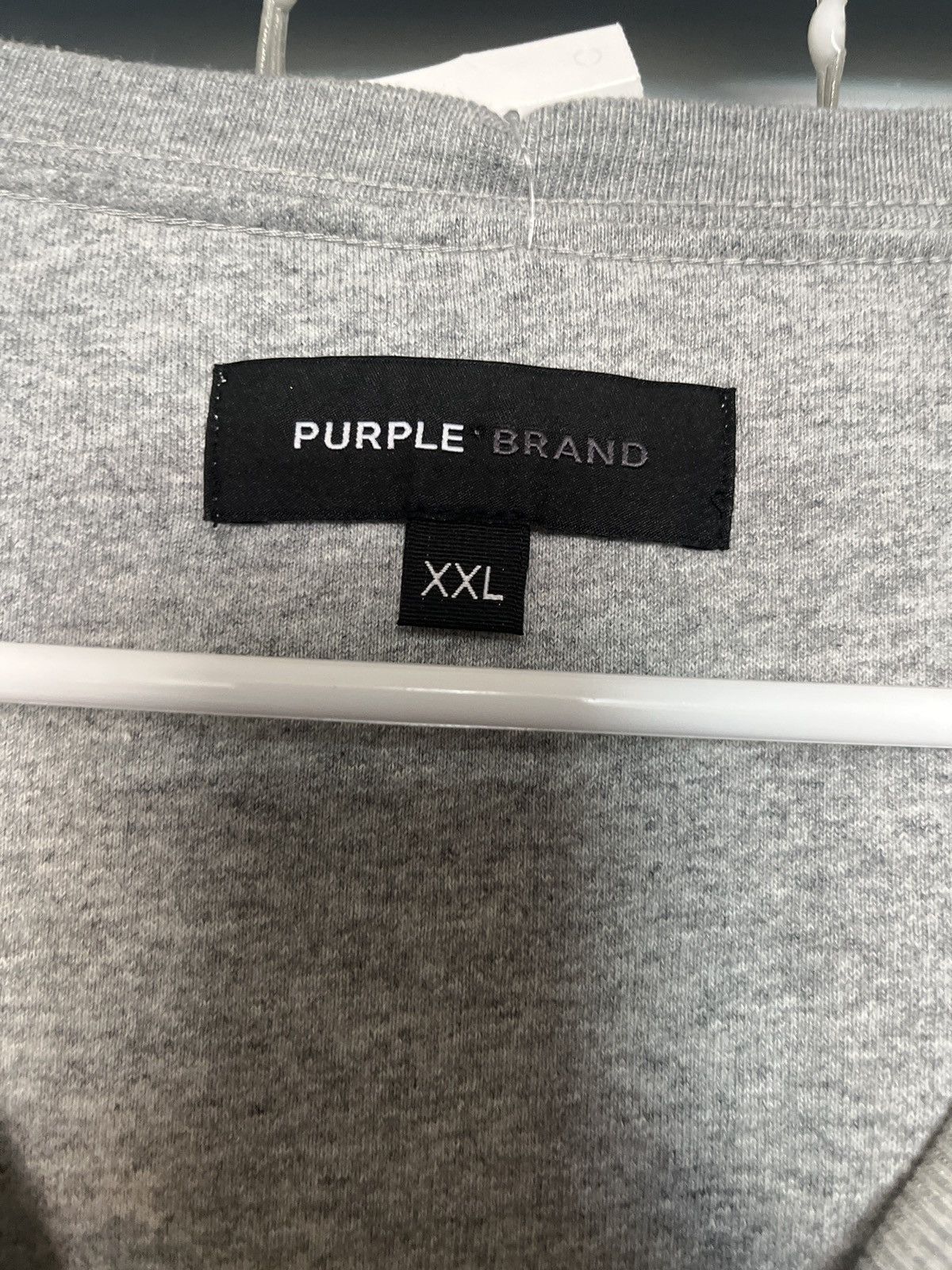 Purple Brand Purple brand textured tee Size US XXL / EU 58 / 5 - 4 Thumbnail