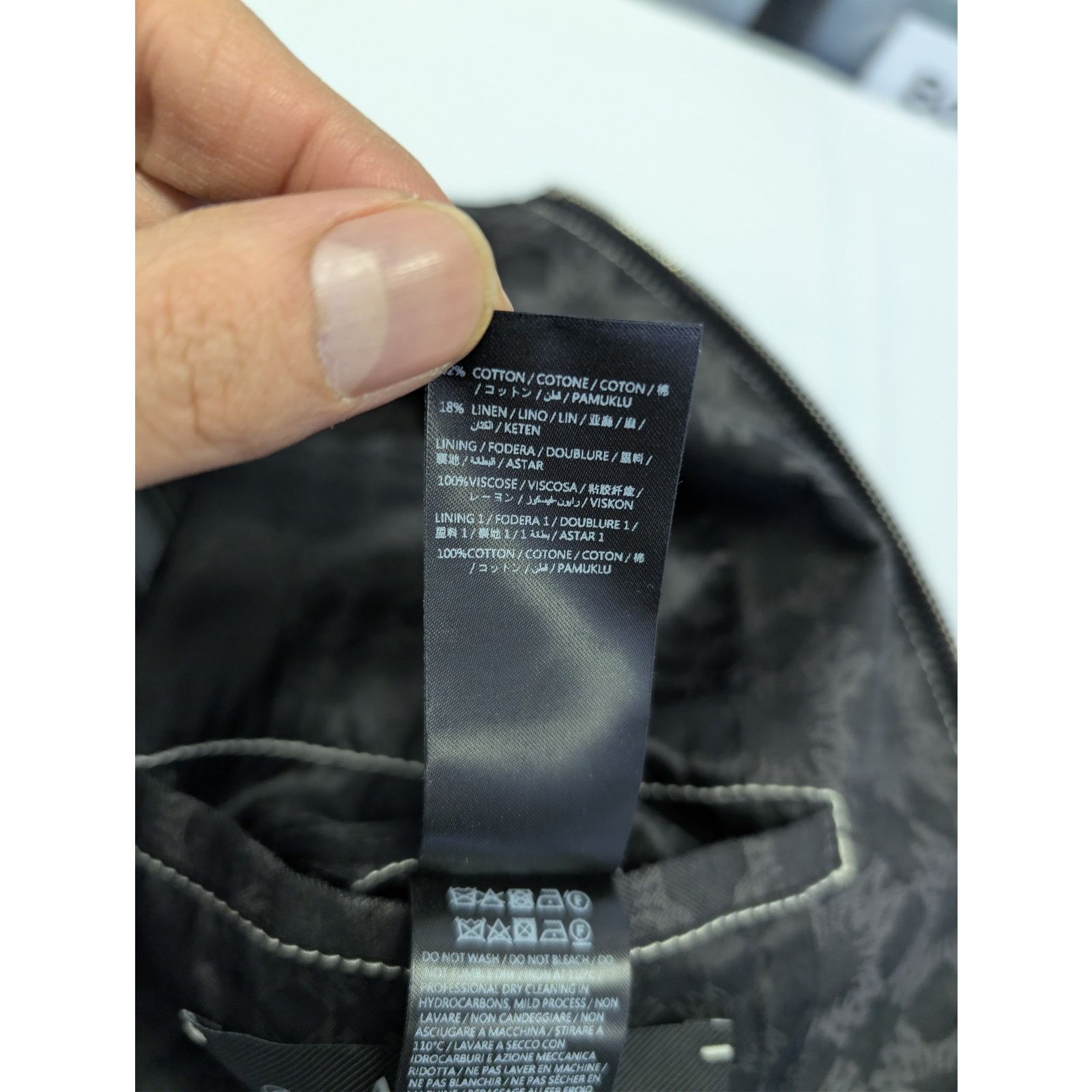 Amiri o1rshd1 MA Quad Work Jacket in Black Size US M / EU 48-50 / 2 - 19 Thumbnail