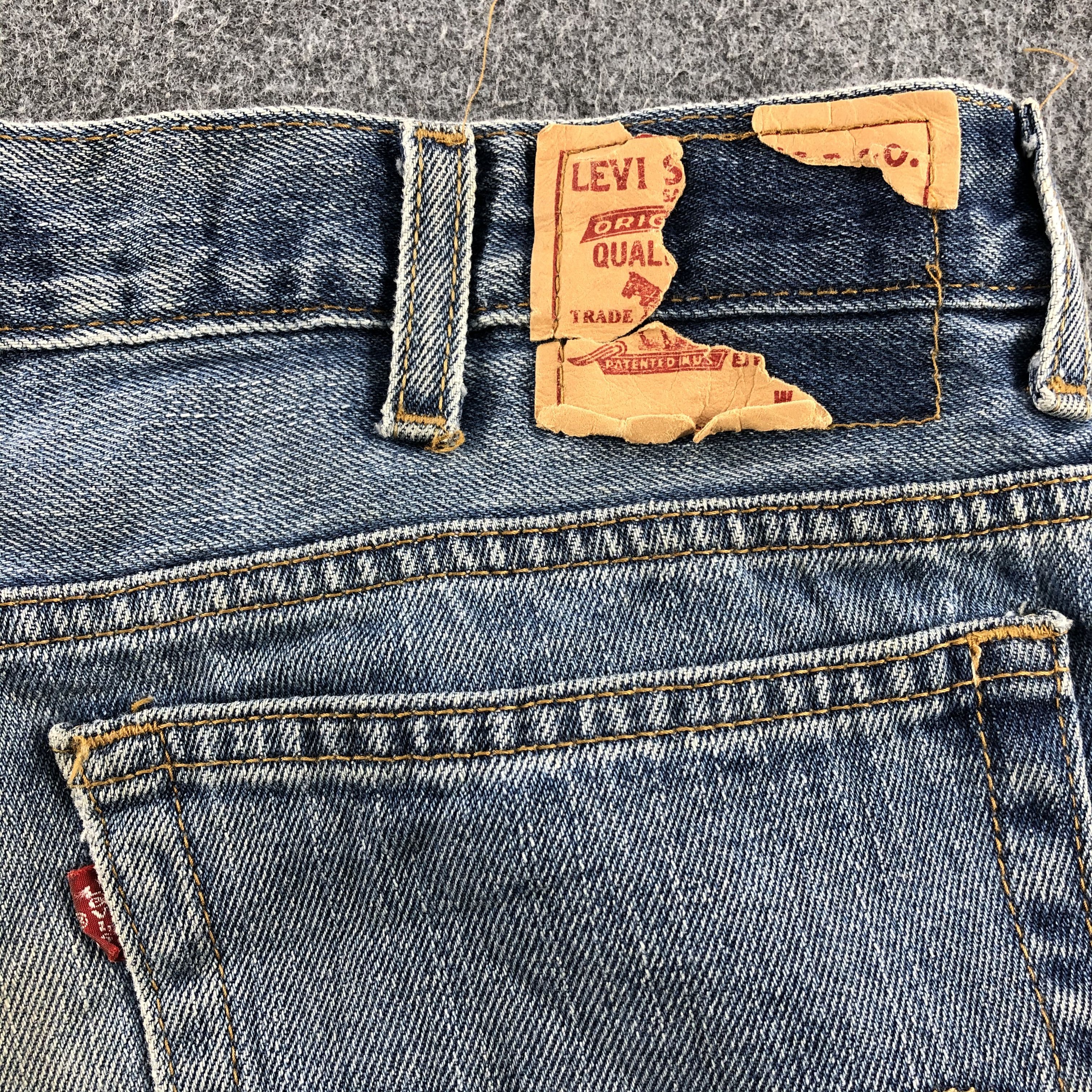 Levi's Vintage Blue Wash Levis 505 Jeans- J1378 Size US 36 / EU 52 - 5 Thumbnail