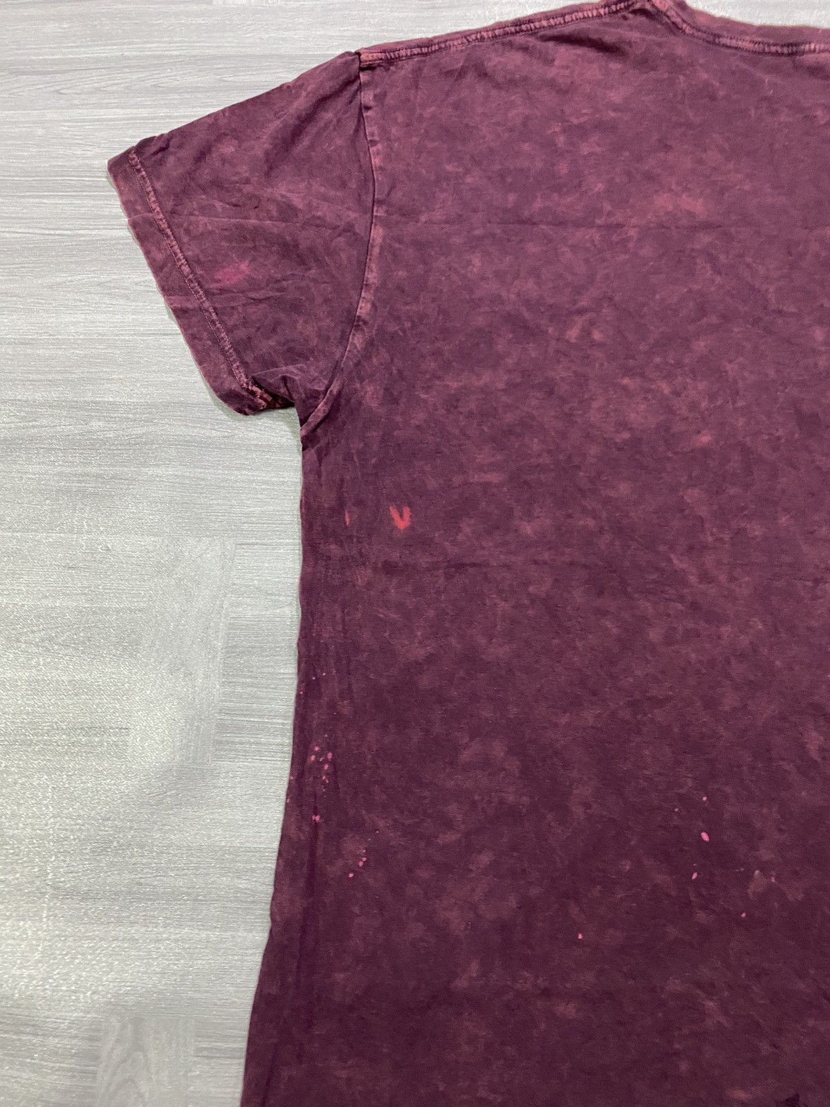 Levi's Levi’s Indigo Denim Distressed Short Sleeve Purple T-Shirt Size US XL / EU 56 / 4 - 14 Thumbnail