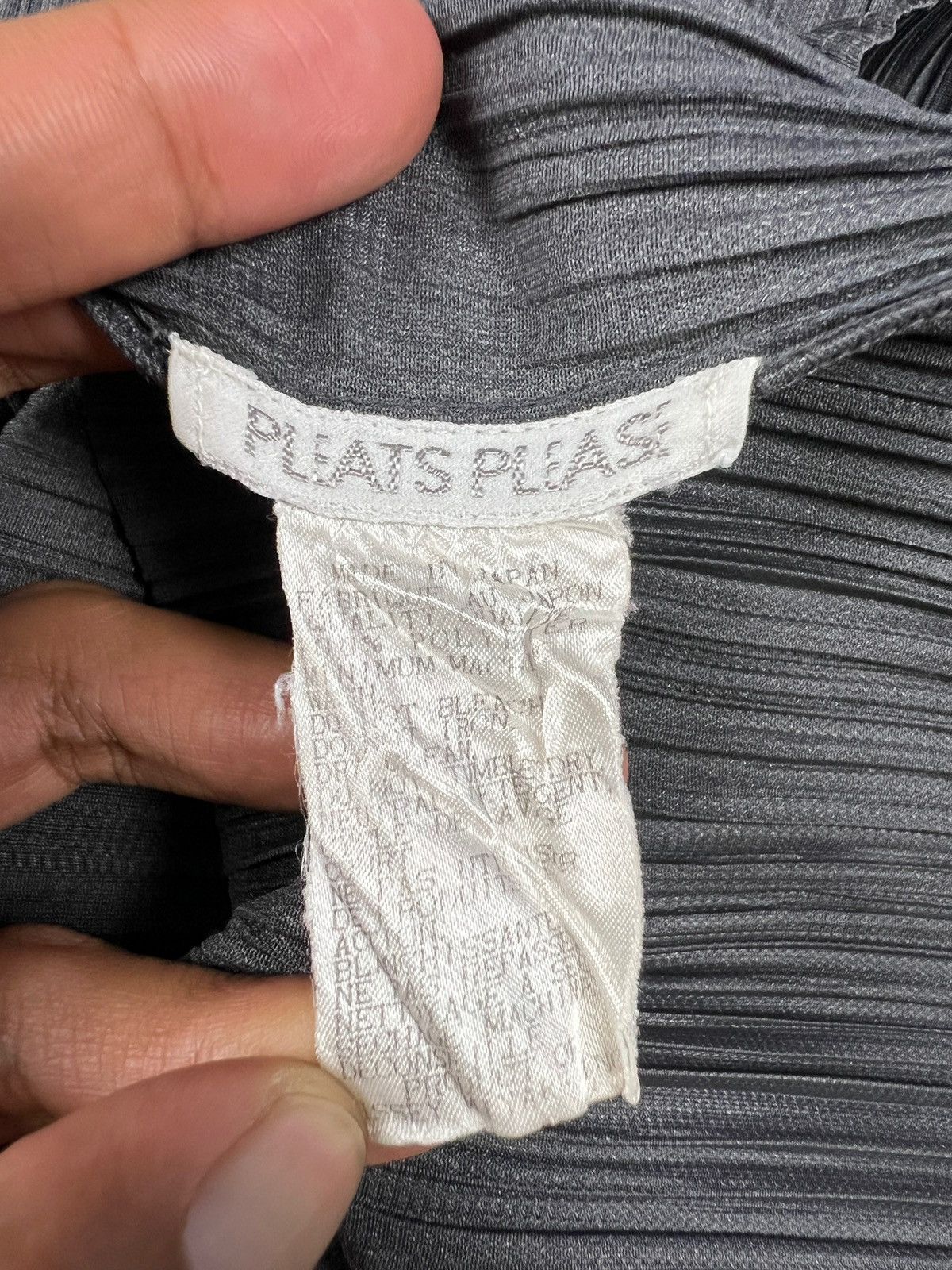 Pleats Please Issey Miyake Vintage Issey Miyake Pleats Please Mock Neck Tops Size M / US 6-8 / IT 42-44 - 10 Thumbnail