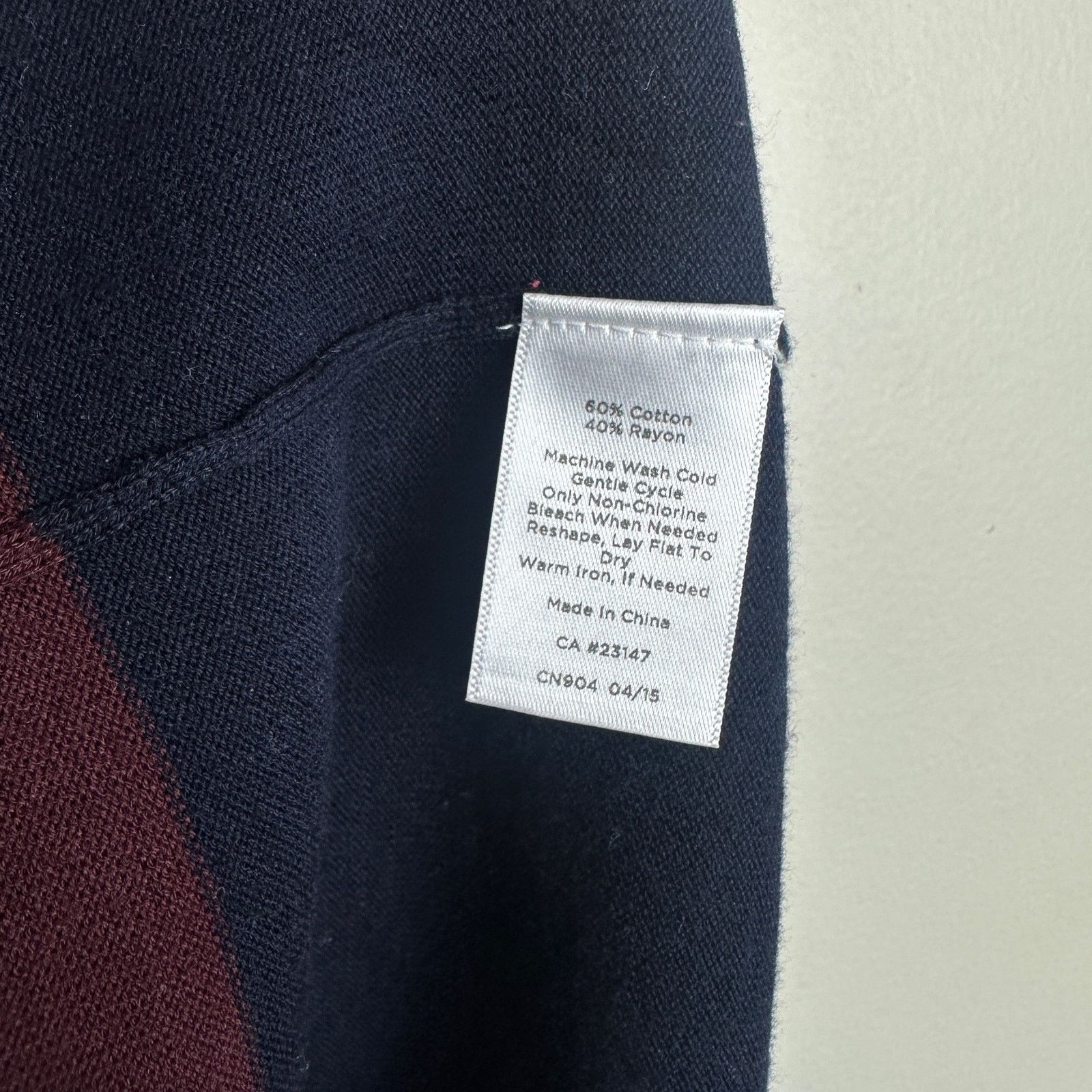 Other Talbots 2X XXL Ice Cream Rainbow Stripe Colorblock Sweater Size XXL / US 16-18 / IT 52-54 - 5 Thumbnail