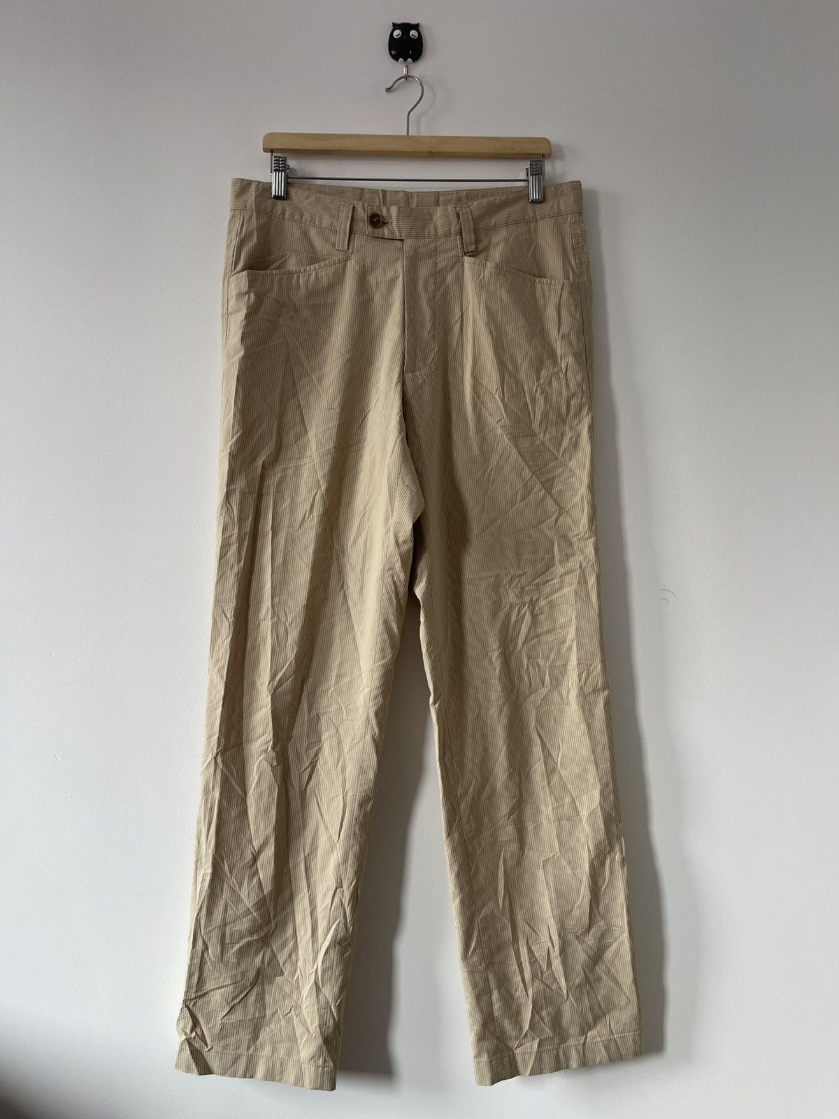 Ermenegildo Zegna Rare Vintage EZ BY ZEGNA Striped Classic Pant Size US 34 / EU 50 - 1 Thumbnail