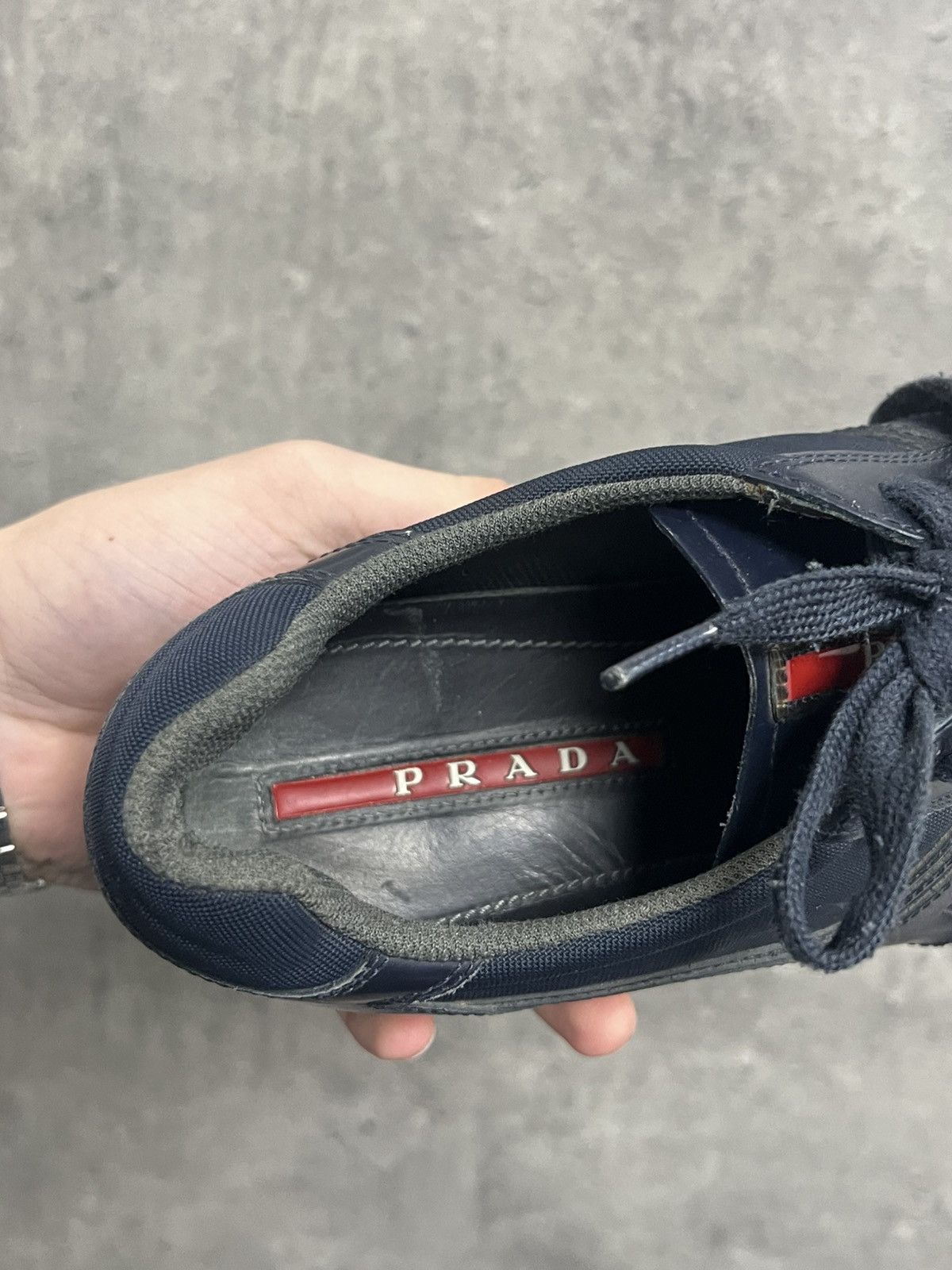 Prada Prada Leather Red Tab Shoes Size US 7 / EU 40 - 9 Thumbnail