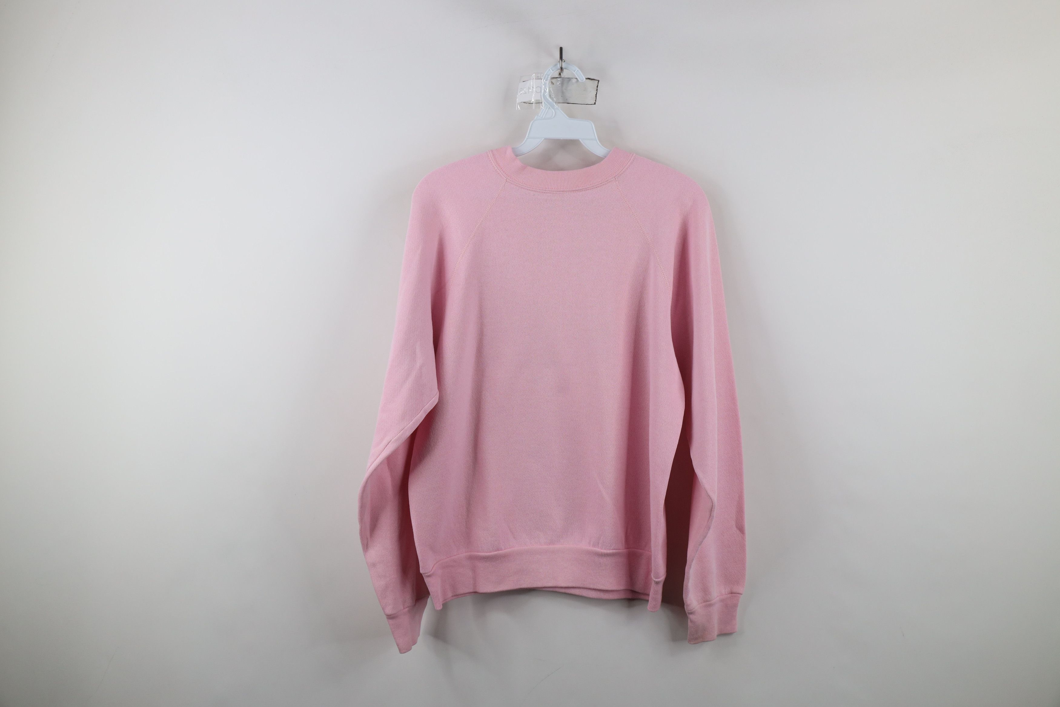 Vintage Vintage 80s 90s Streetwear Crewneck Sweatshirt Pink USA Size M / US 6-8 / IT 42-44 - 10 Thumbnail