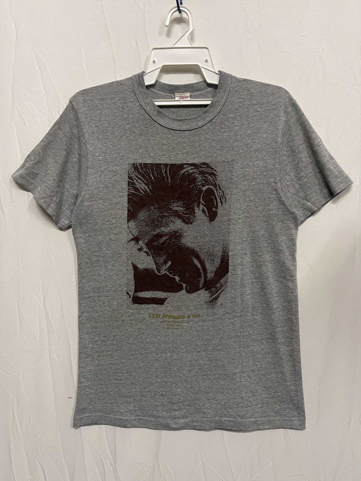 Levi's VERY RARE COLLECTOR ITEM‼️Vintage LEVIS Photo Tee JAMES DEAN Size US S / EU 44-46 / 1 - 2 Thumbnail