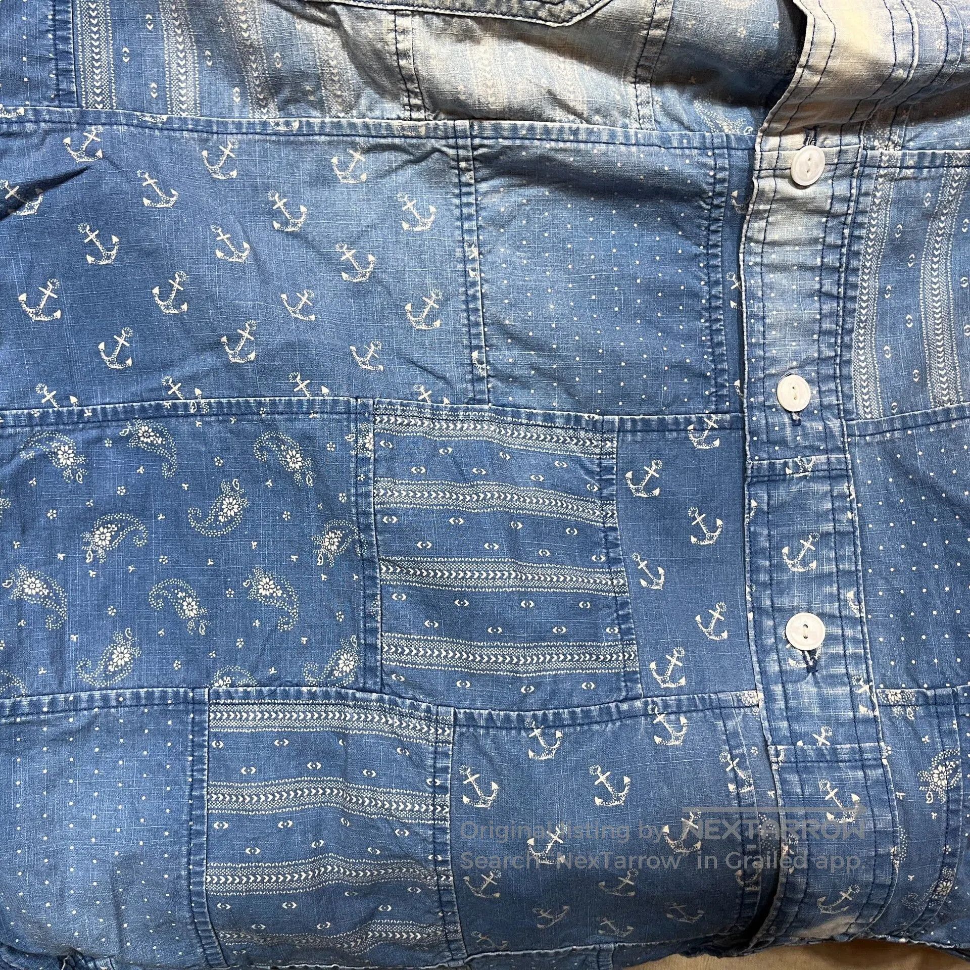 RRL Ralph Lauren RRL Limited Edition Vintage Style Shirt. Size US L / EU 52-54 / 3 - 7 Thumbnail