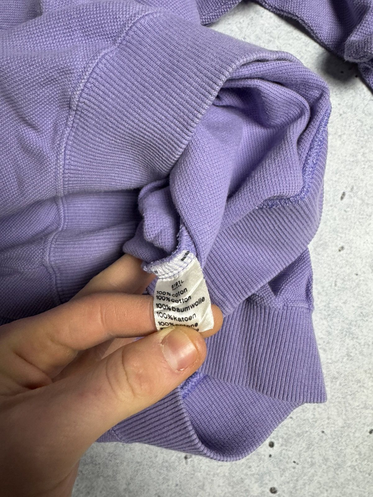 Lacoste Vintage 90s Chemise Lacoste Baggy Sweatshirt Preppy Size US S / EU 44-46 / 1 - 6 Thumbnail