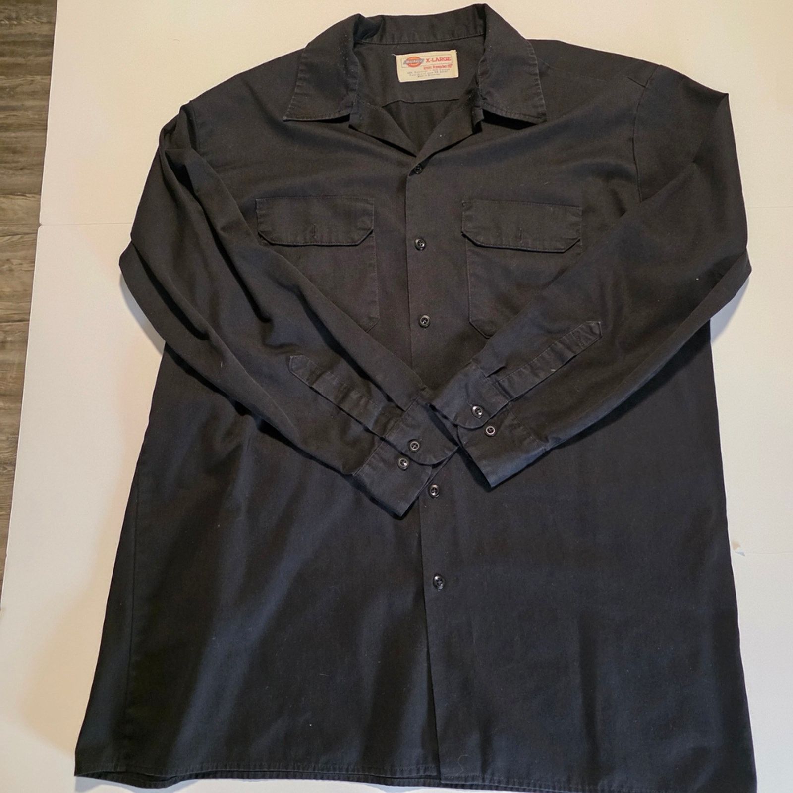 Dickies Men's Black Button-Up Jacket XL Size US XL / EU 56 / 4 - 3 Thumbnail