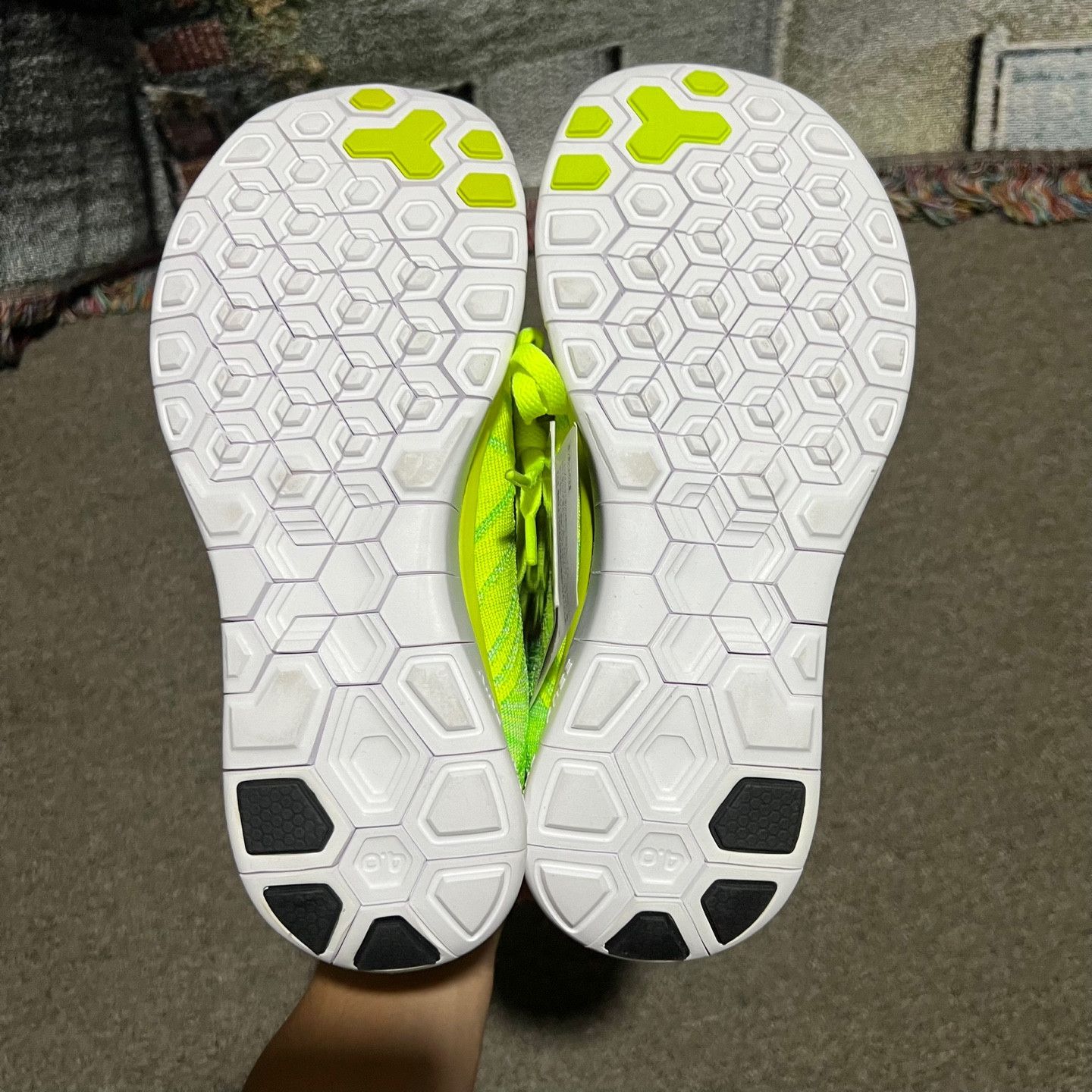 Nike Nike Free 4.0 Flyknit Green 6.5 Size US 6.5 / IT 36.5 - 6 Thumbnail