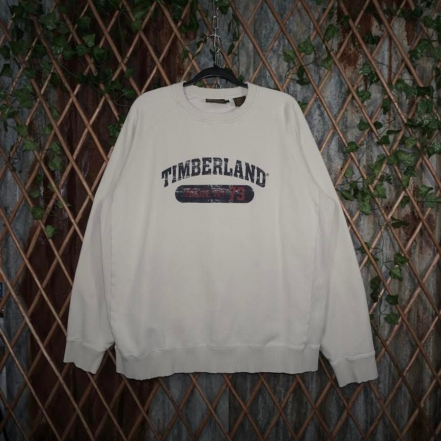 Timberland XL - Vintage / Y2K 2000's Raglan Cut Timberland Sweatshirt Size US XL / EU 56 / 4 - 1 Thumbnail